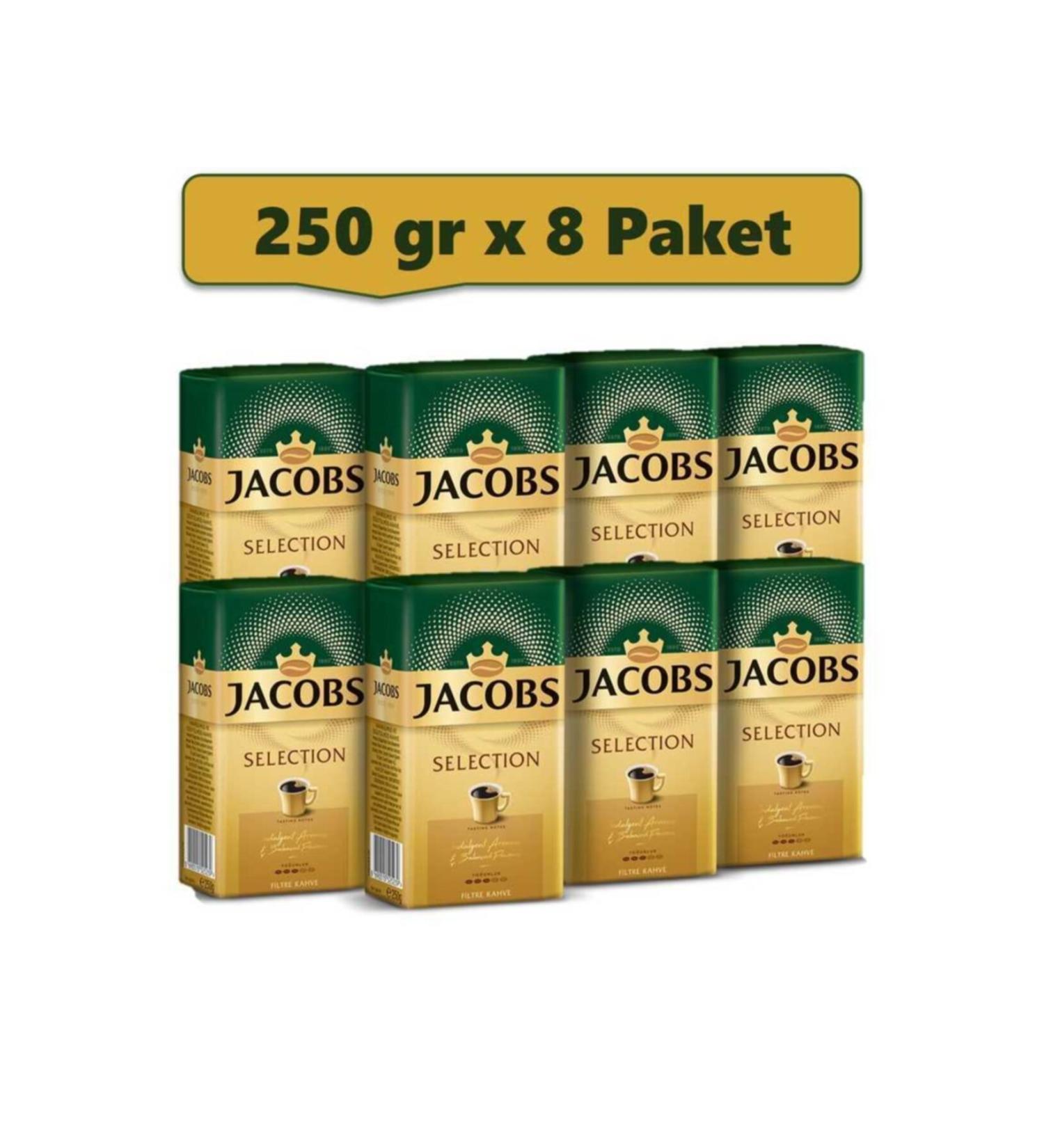 Jacobs Selection Filter Coffee 250 gr X 8 Pieces