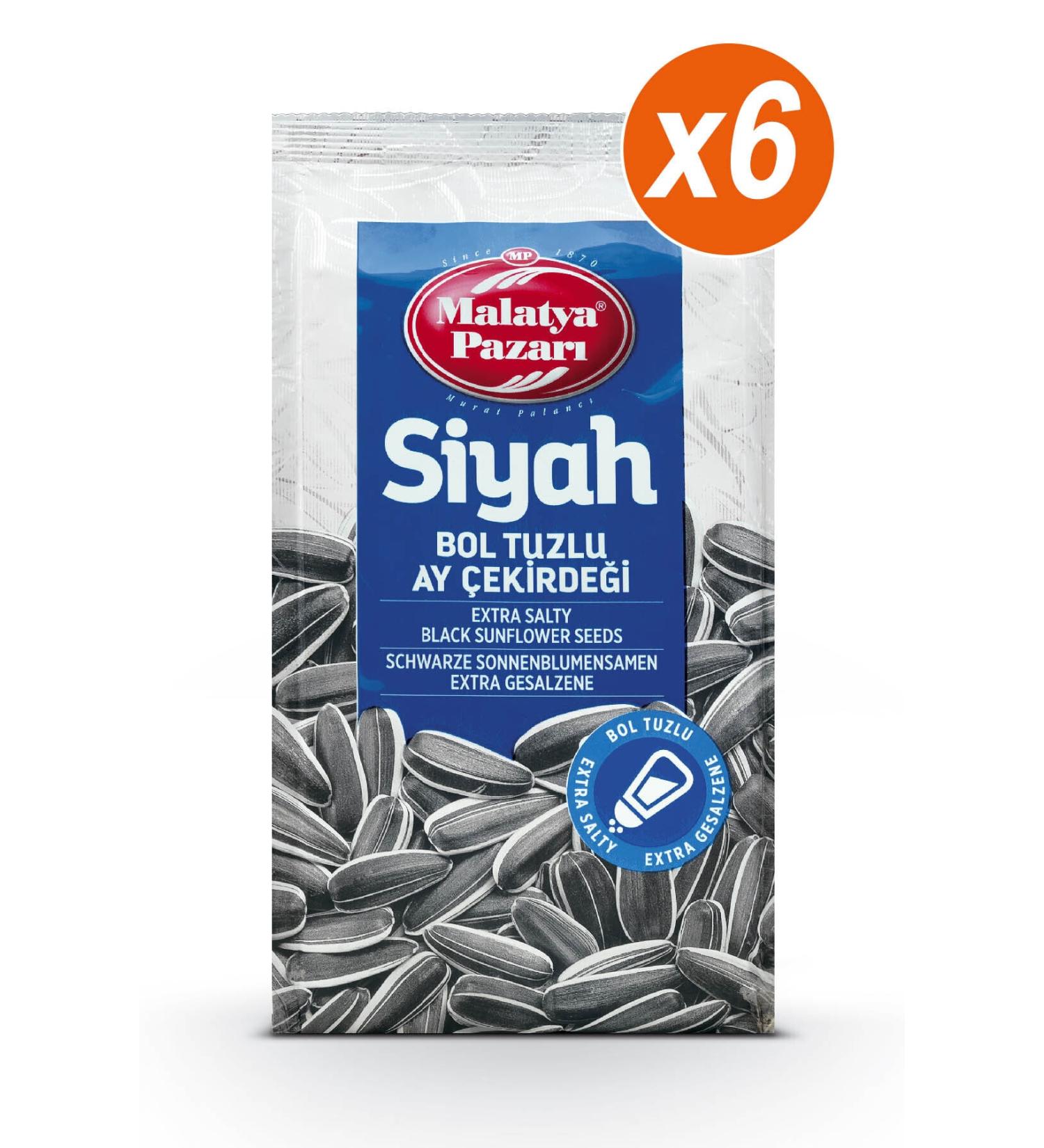 Malatya Market Black Seeds Richly Salted 6 X 180 gr