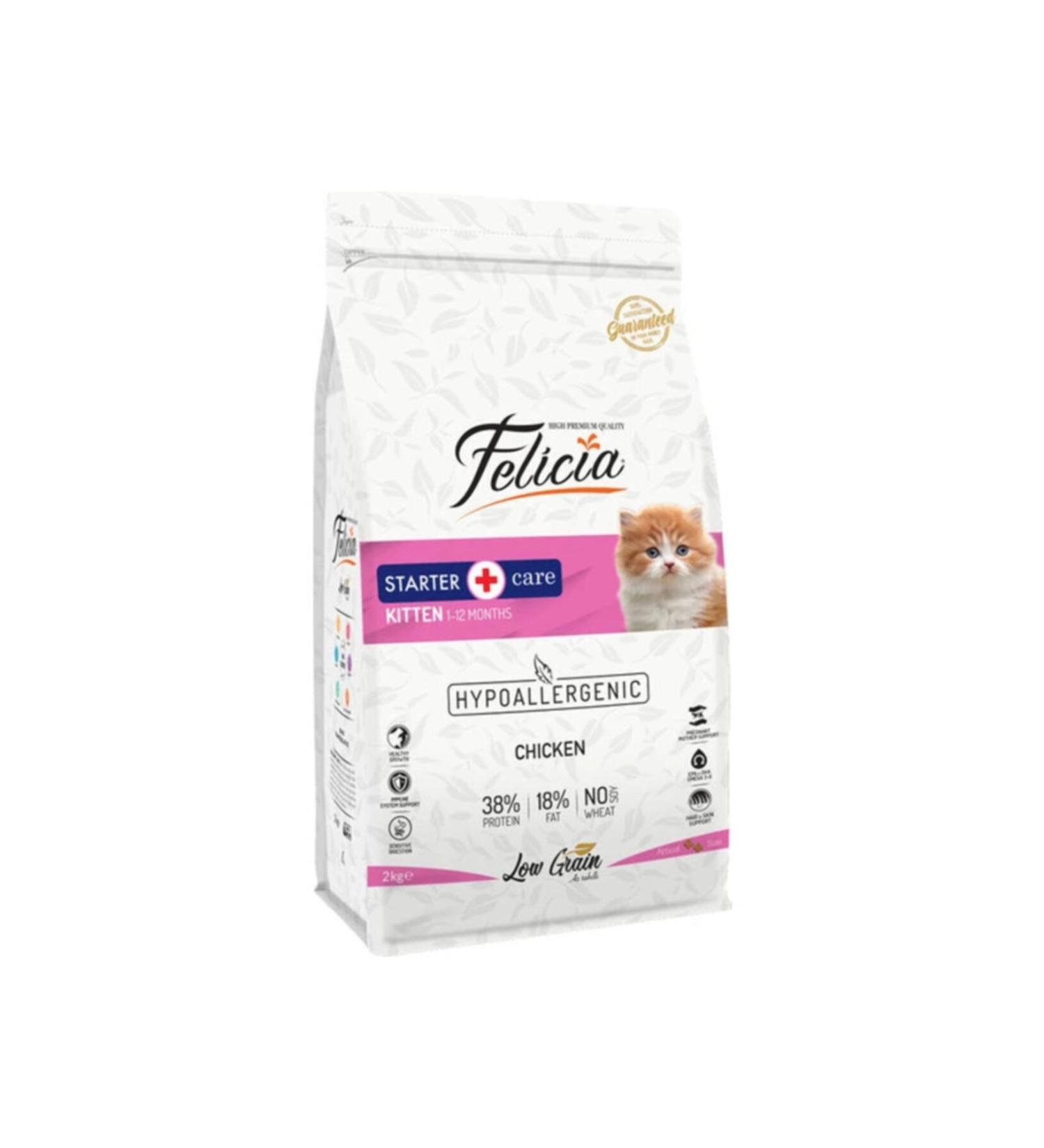 Felicia Starter Care Kitten Cat Food Chicken Meat 2kg
