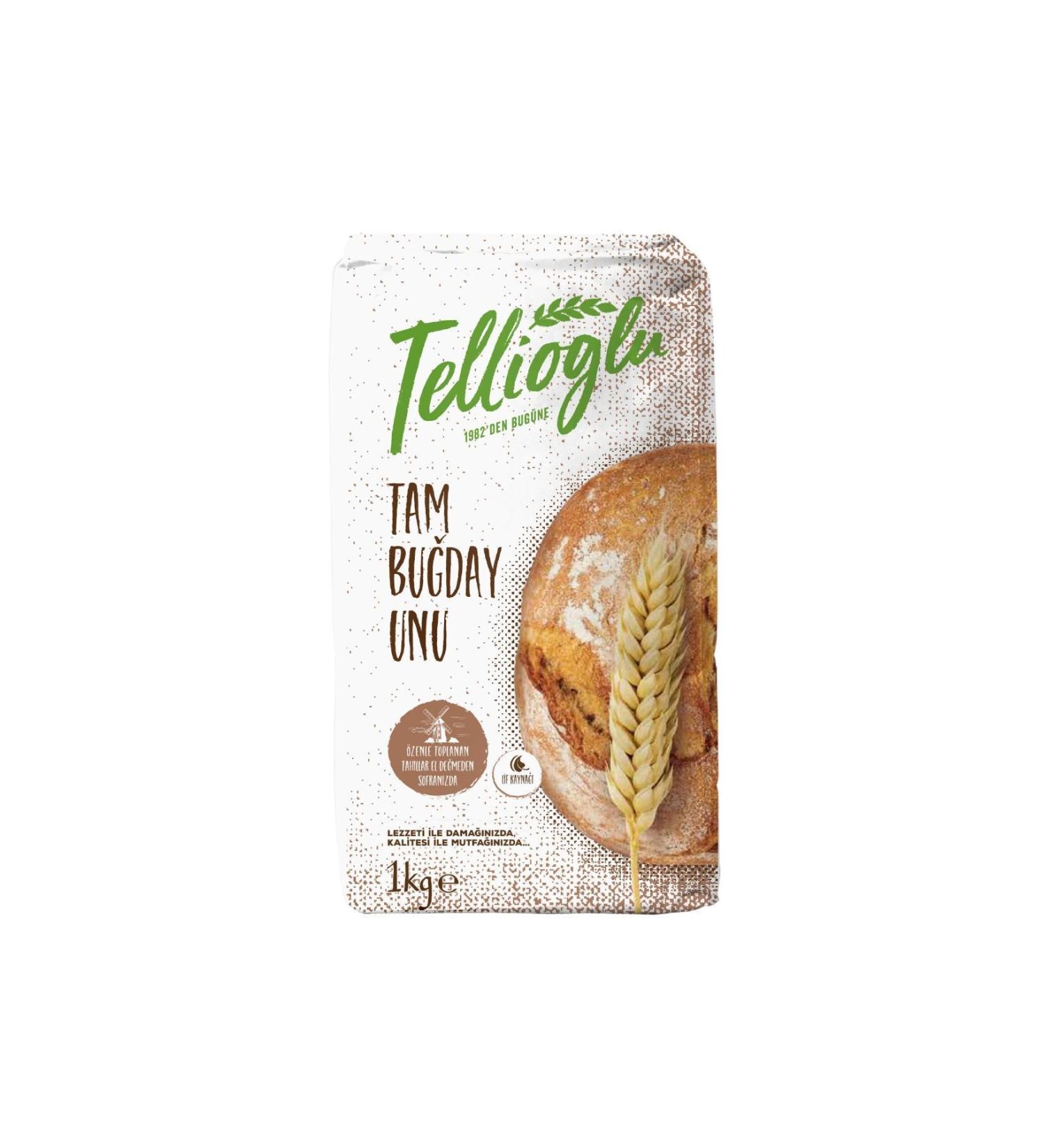 tellioglu organic whole wheat flour 1kg