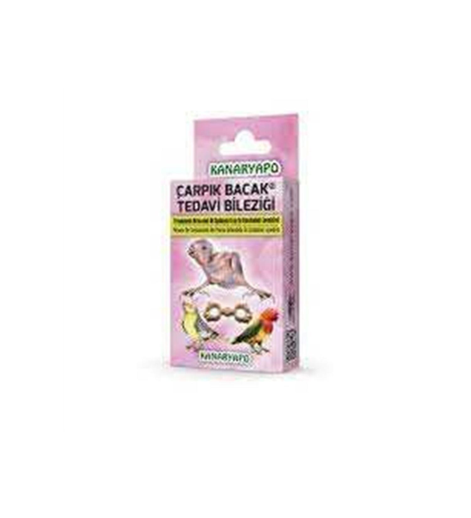 Canarypo Parrot Crooked Leg Treatment Bracelet
