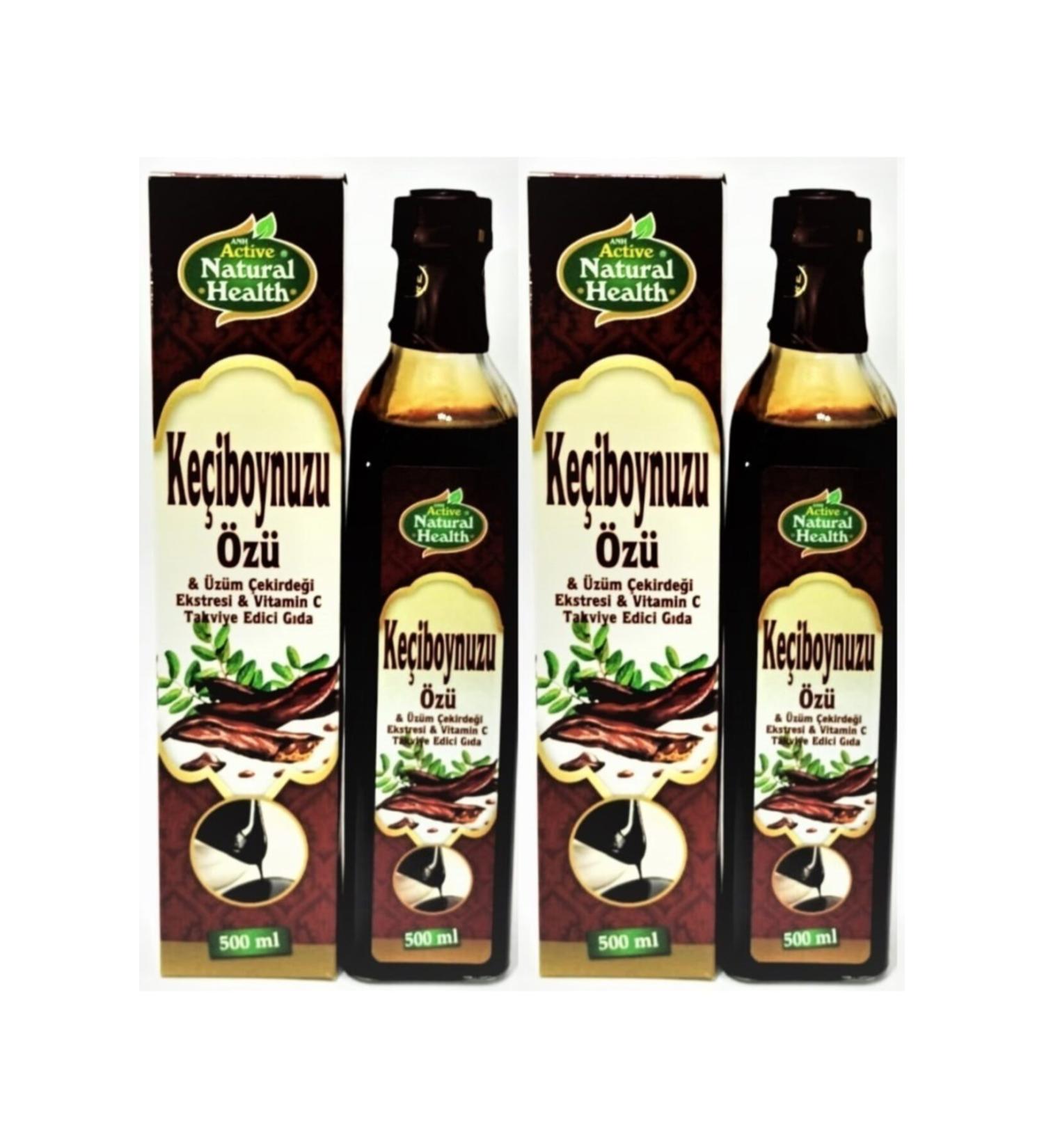 Manisabirliktezzet Active Grape Extract Vitamin C Carob Extract 500 Ml 2*500