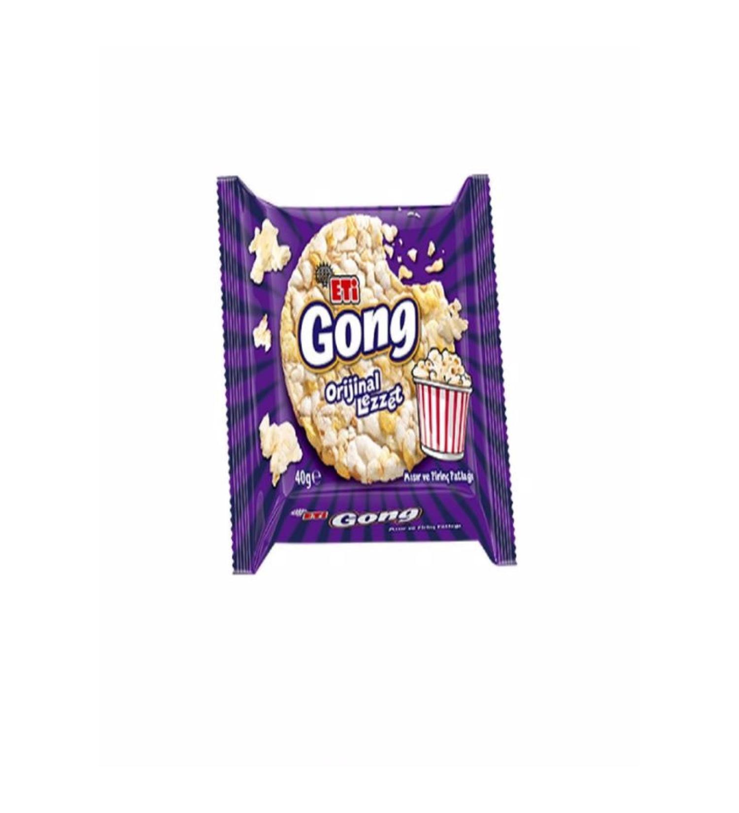 Eti Gong Corn 40 Gr X 18 Pieces