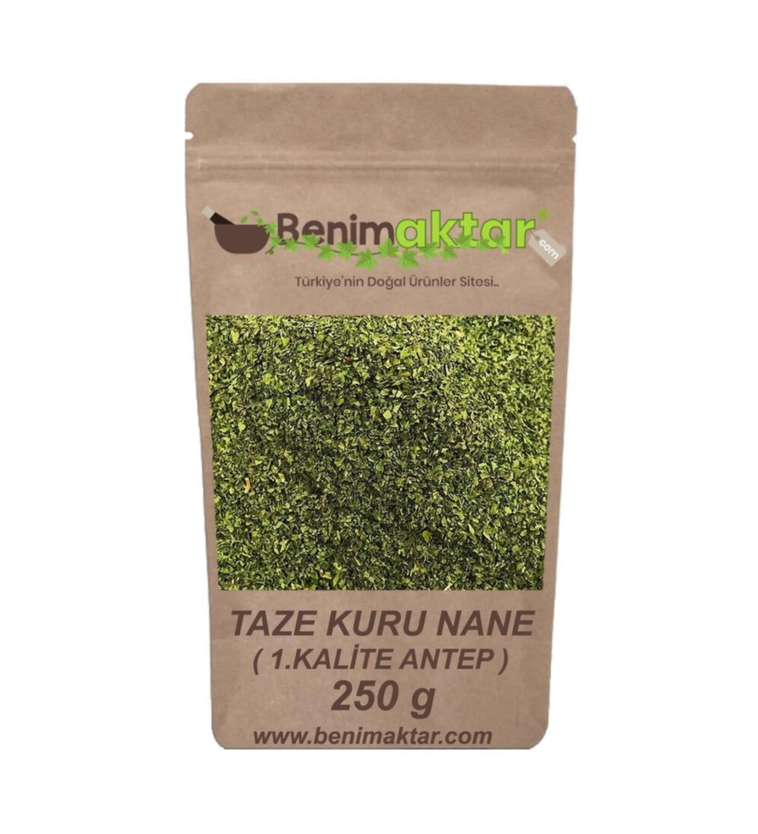 Benim Aktar Benimaktar Mint Leaf Sieve Top 1st quality Antep 250 Gr