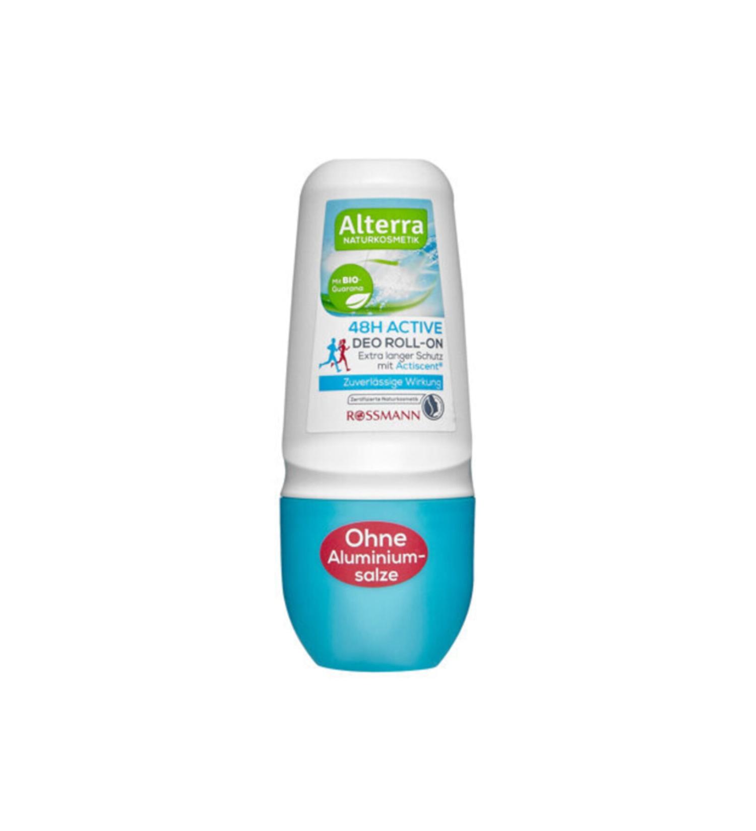 Alterra Active Deo Roll-on Natural Guarana Extract 48h 50 Ml