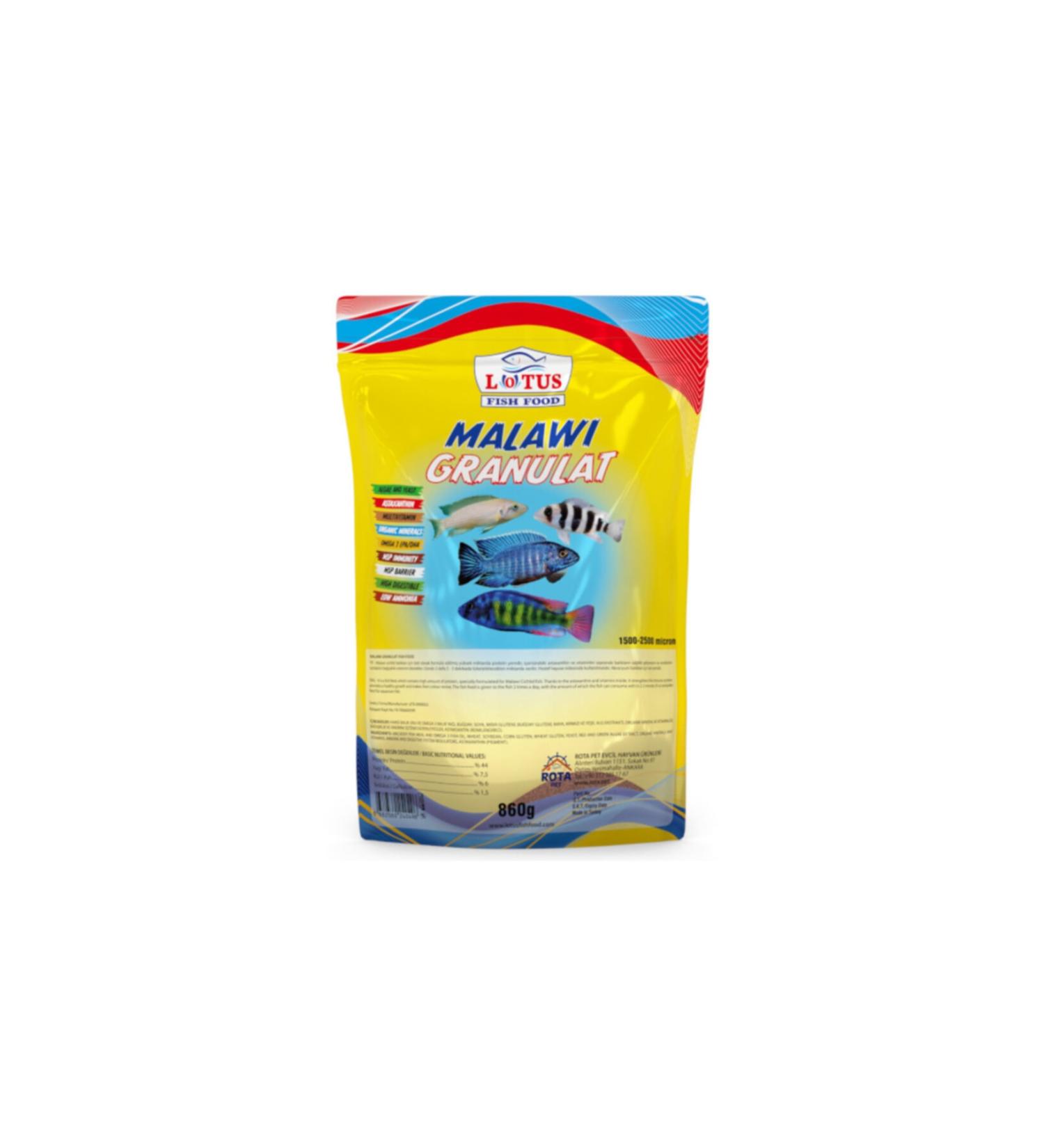 Lotus Malawi Granulate Fish Food 1 Kg