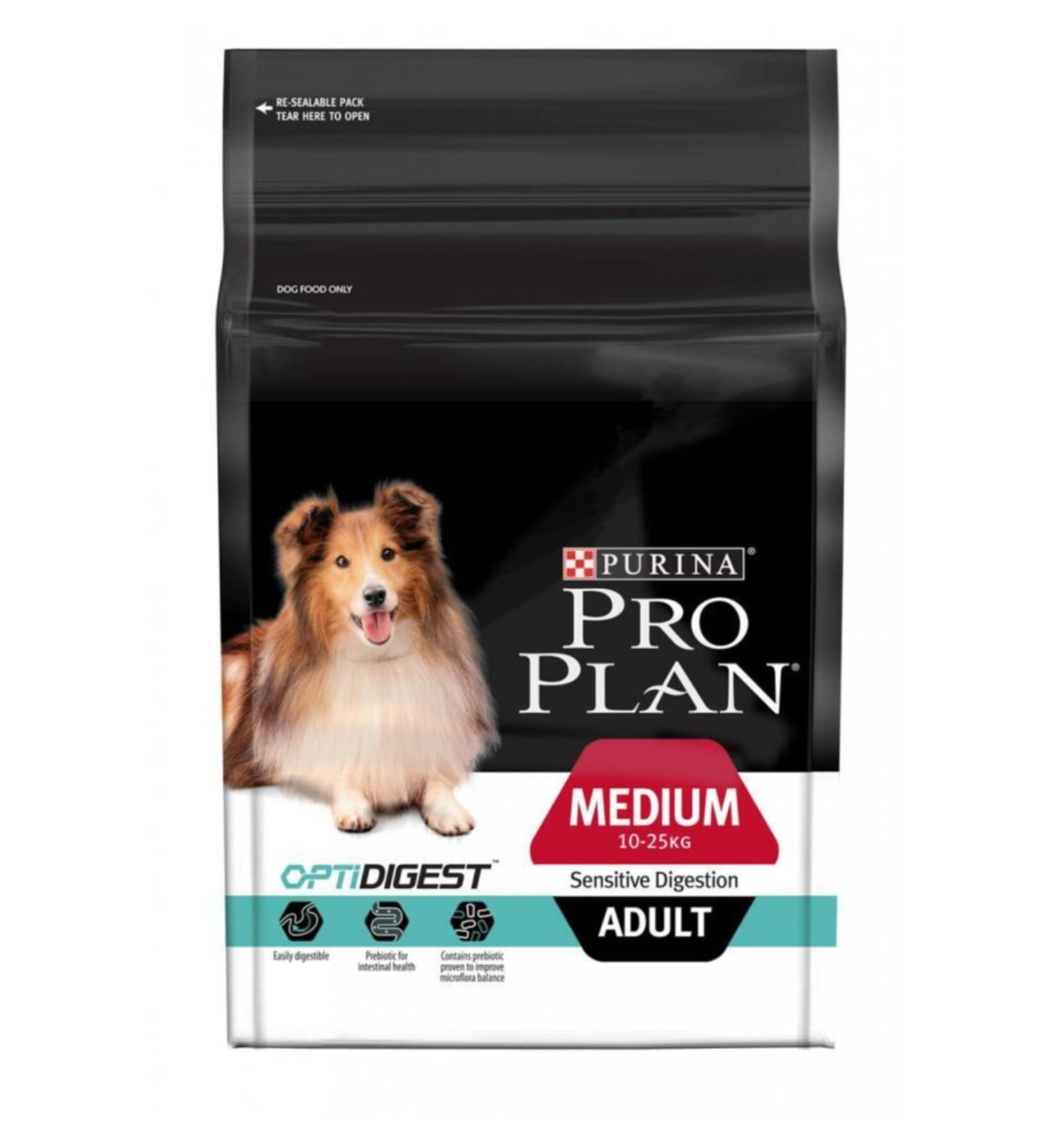 Pro Plan Medium Breed Lamb Adult Dog Food 3kg
