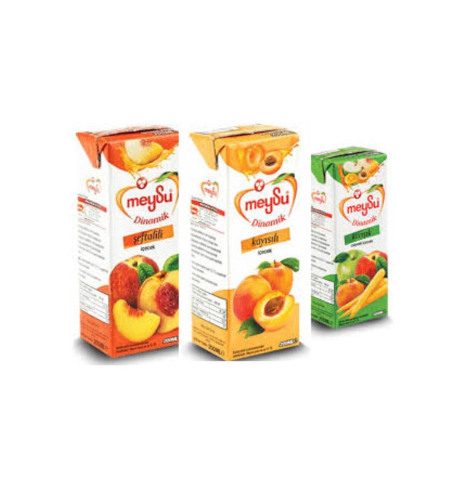 Meysu Fruit Juice Dynamic 1/5 Peach / Apricot / Mixed / Cherry