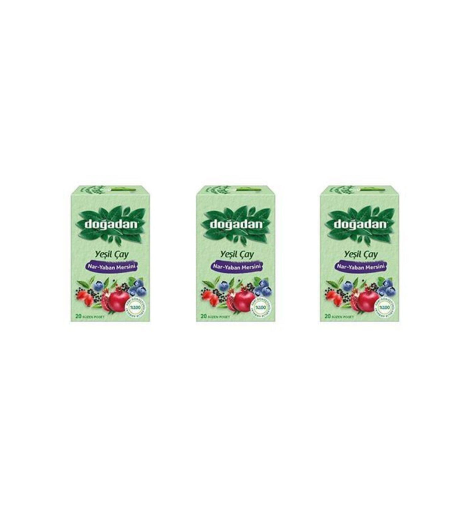 Do adan Green Tea Pomegranate Blueberry X 3 Pieces
