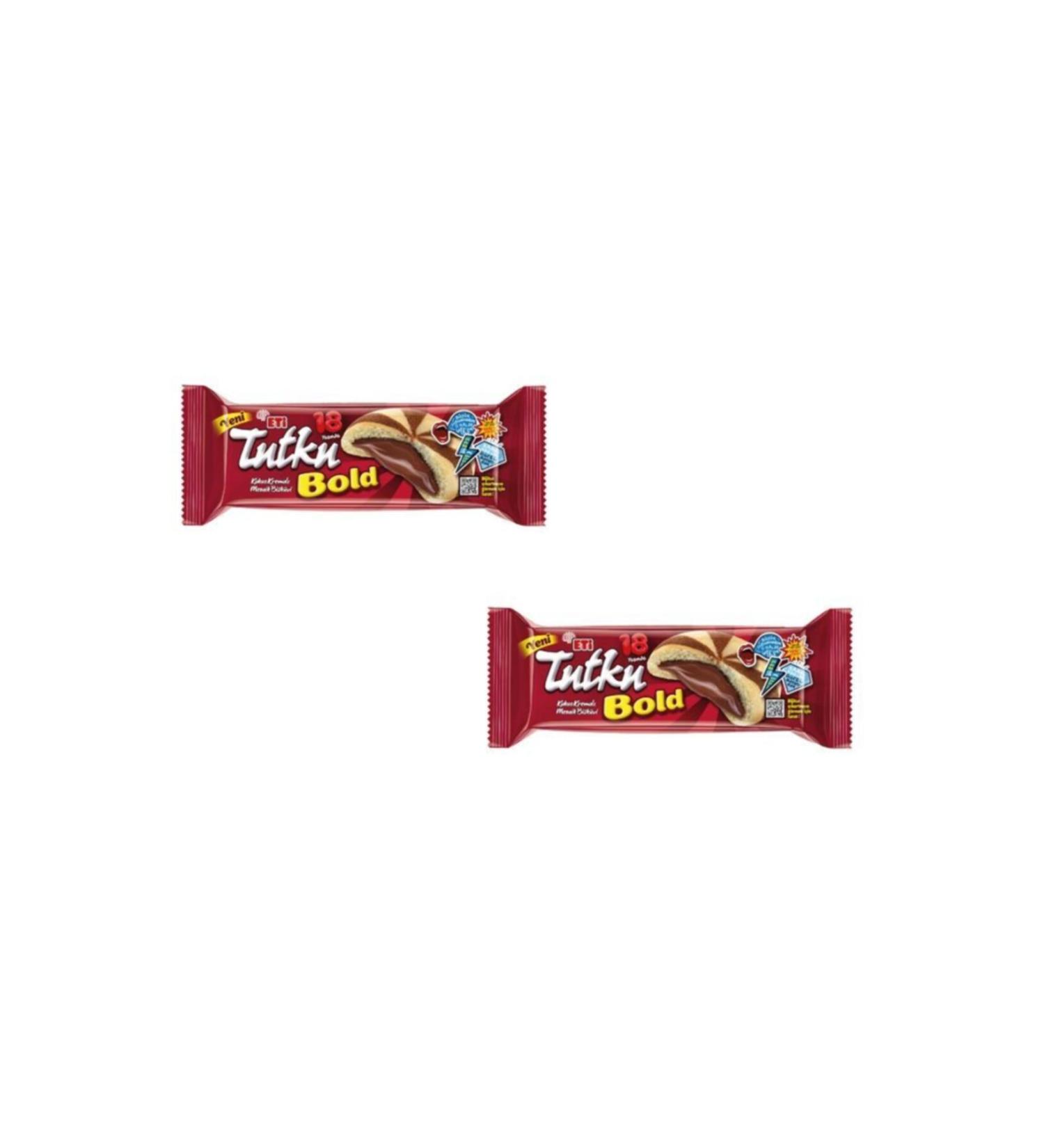 Eti Tutku Bold Cocoa Cream Mosaic Biscuit 138 G X 2