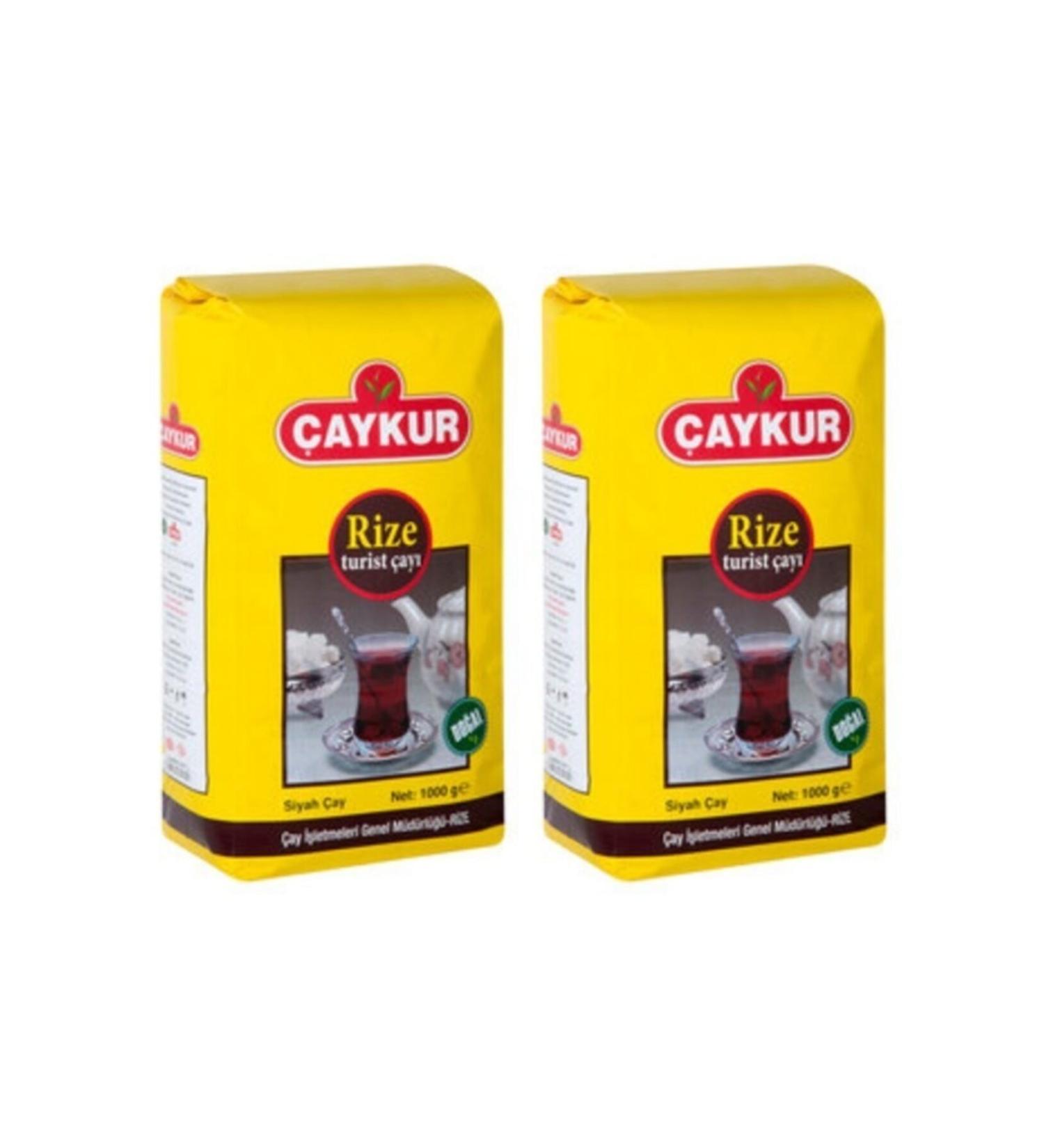 aykur Rize Tourist Black Bulk Tea 1 Kg 2 Pieces