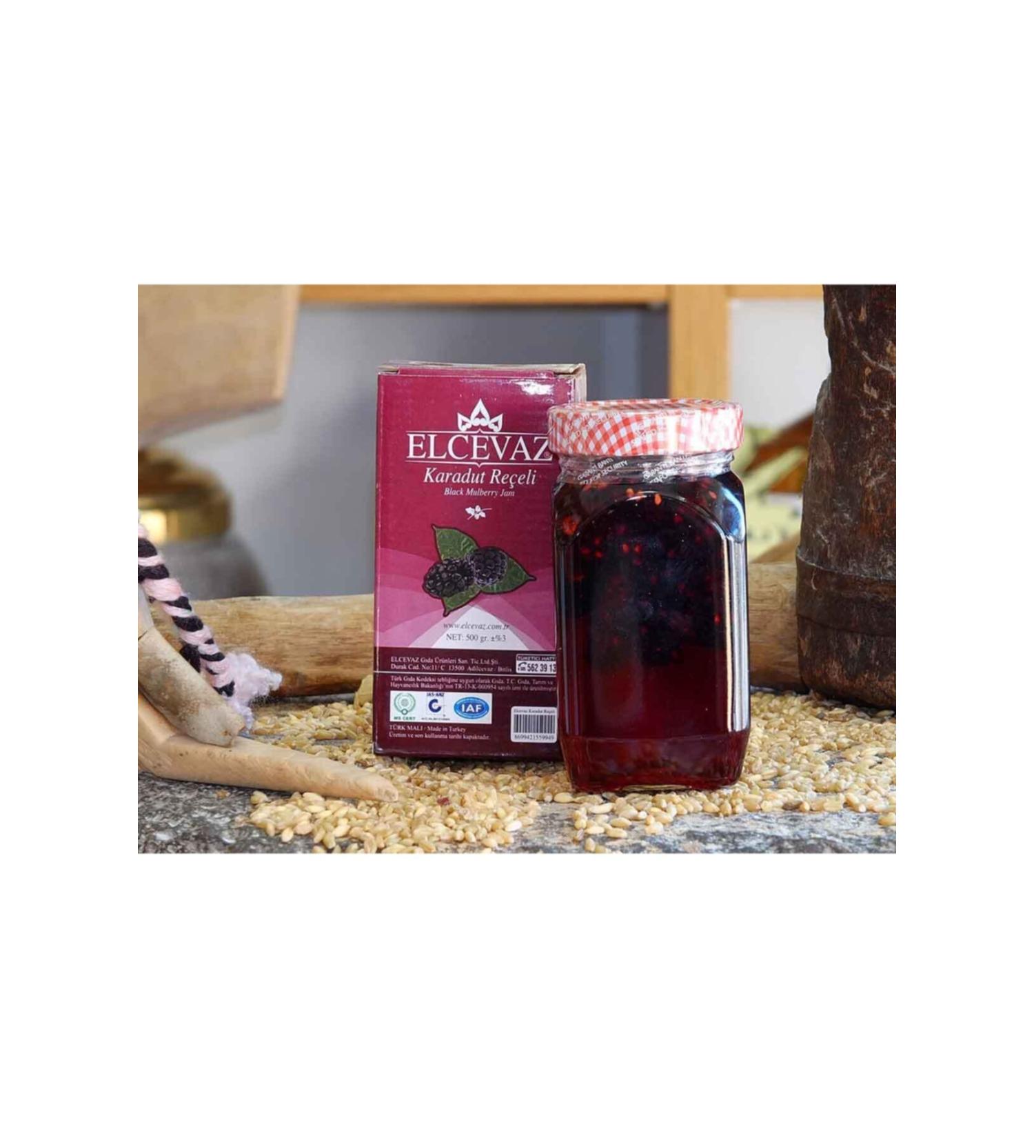 BALCI SEM H Elcevaz Black Mulberry Jam 500 Gr