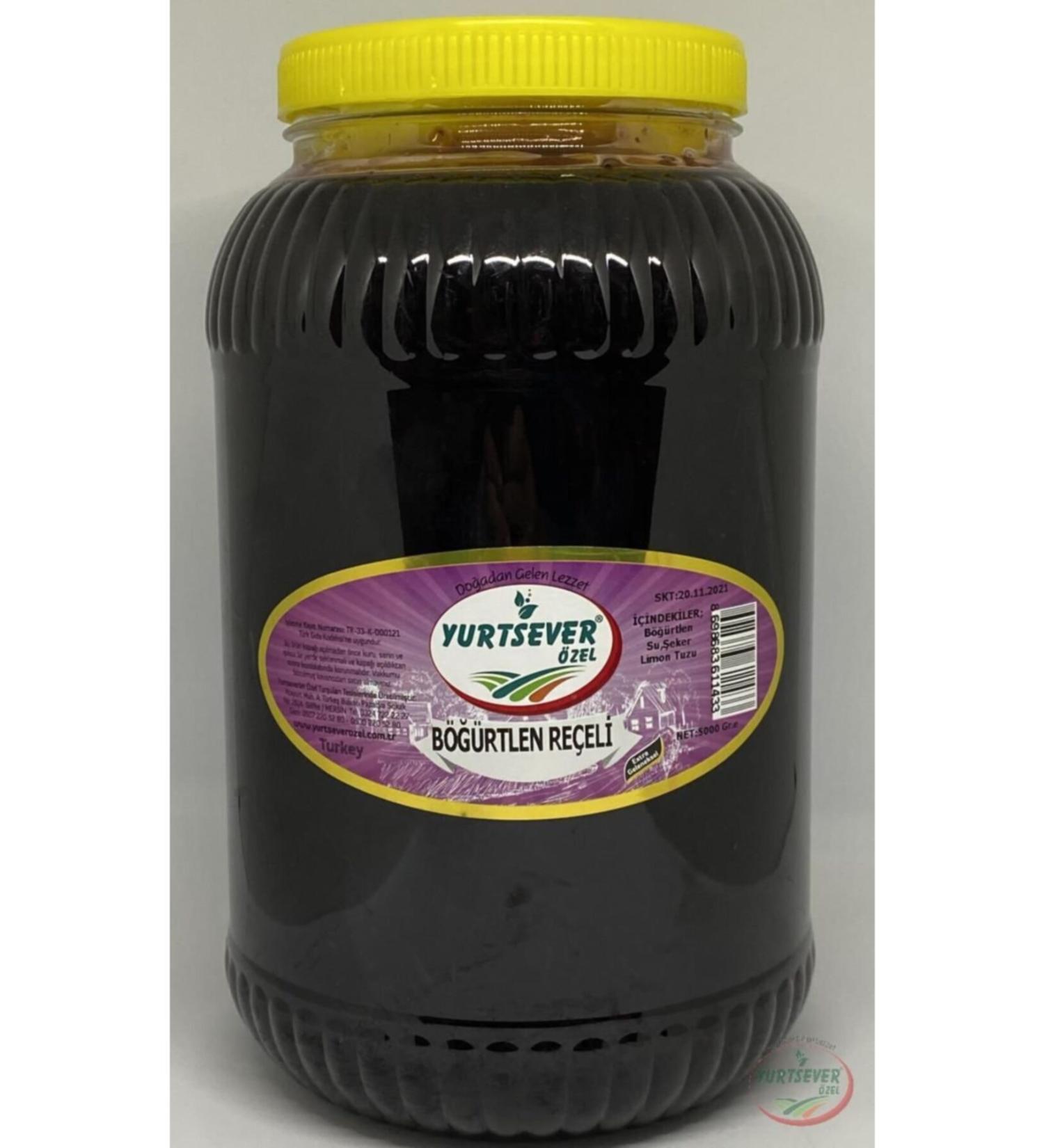 Patriot Natural Blackberry Jam (5 Kg)