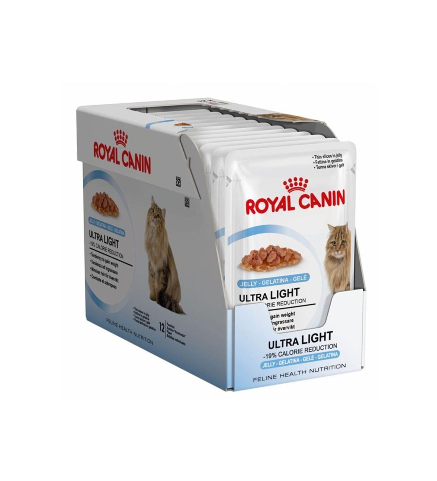 Royal Canin Ultra Light 85 Gr Adult Cat Canned Food 12 Pack