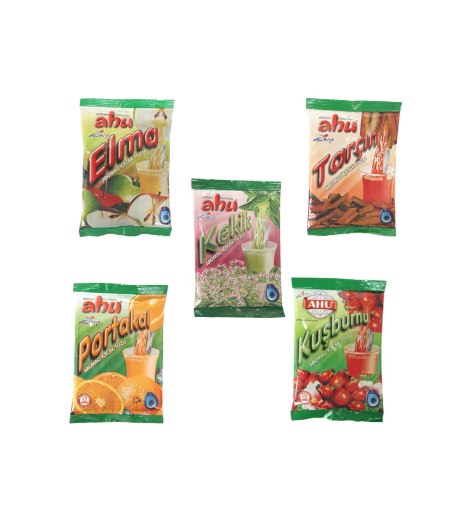 AHU Apple Cinnamon Thyme Orange Rosehip Flavored Drink Powder 250 Gr.