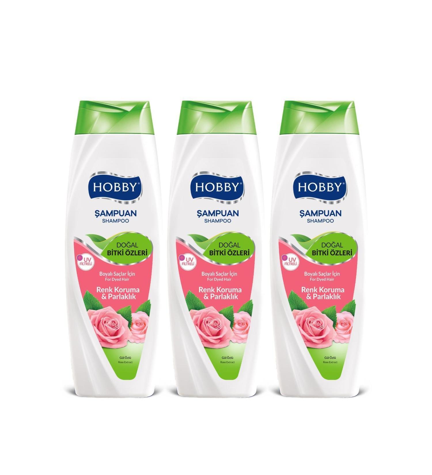 Hobby Shampoo Rose And UV Filter 600mlx3