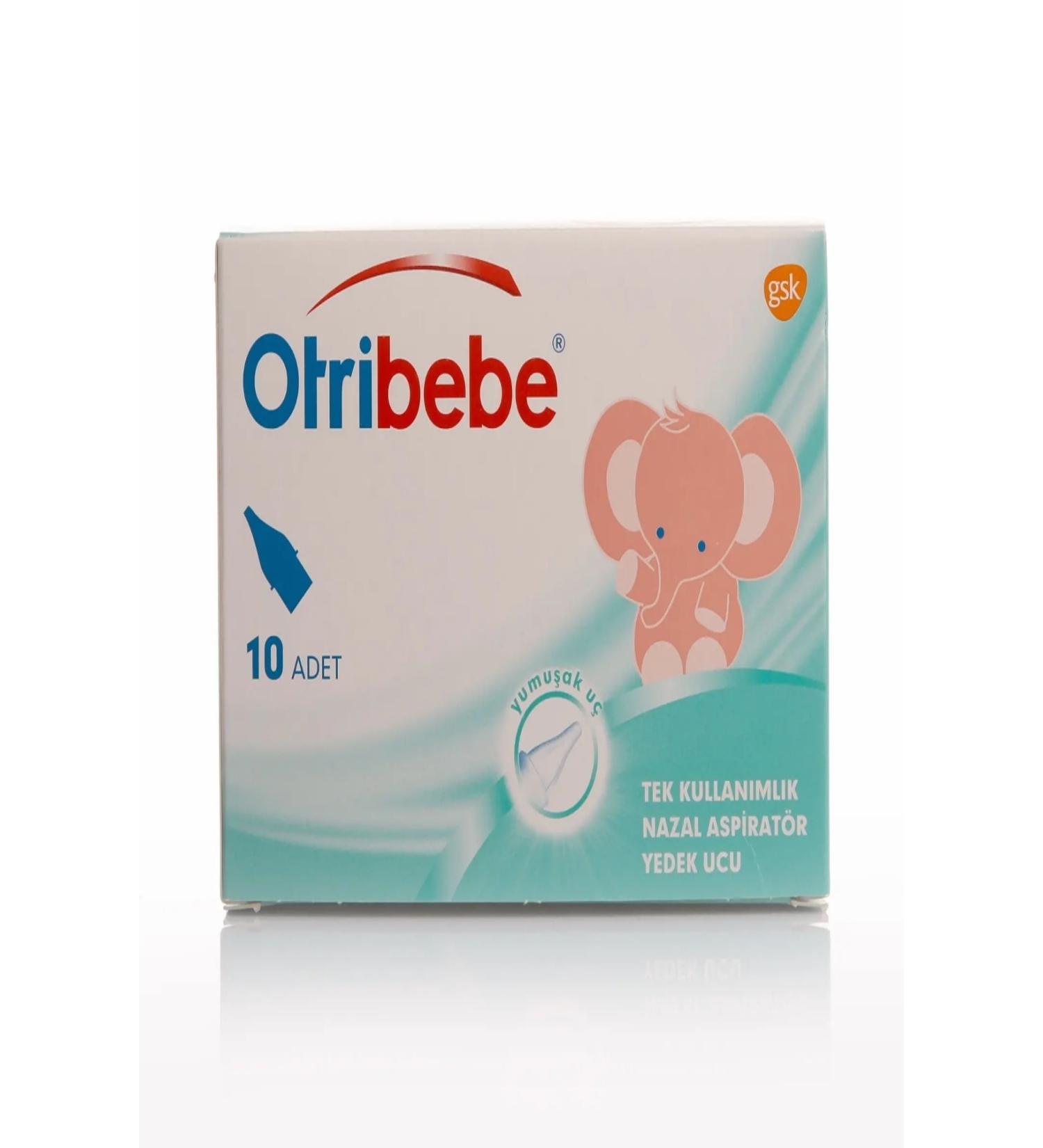 Otribebe 10-Pack Disposable Nasal Aspirator Spare Tip
