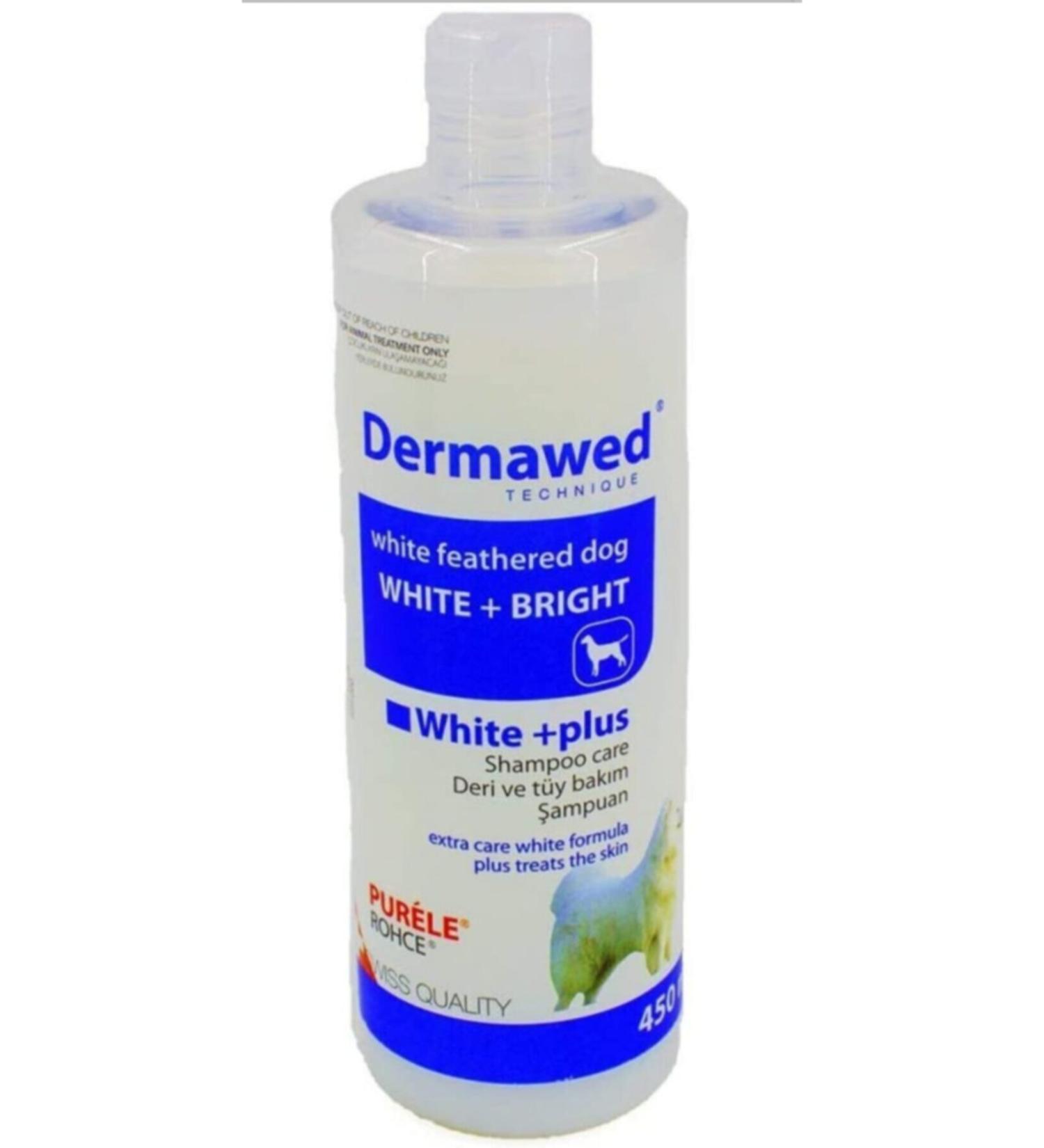 Purele Dermawed White+plus Dog Shampoo 450 Ml Brightening Dermawed White