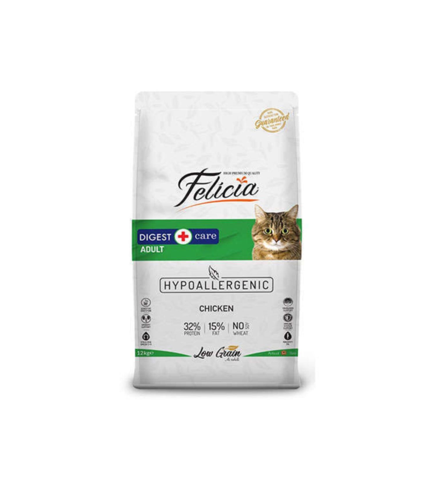 Felicia Digest Care Adult Cat Food Chicken 12kg