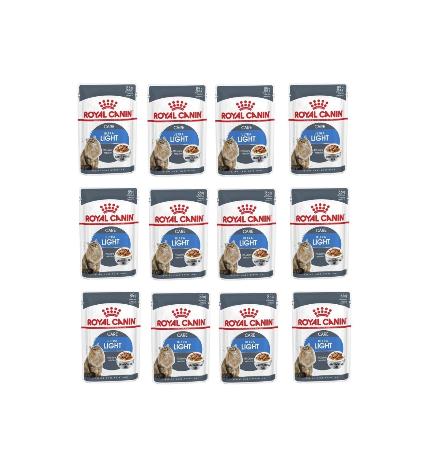 Royal Canin Gravy Ultra Light Cat Wet Food 85 Gr. X 12 Pieces