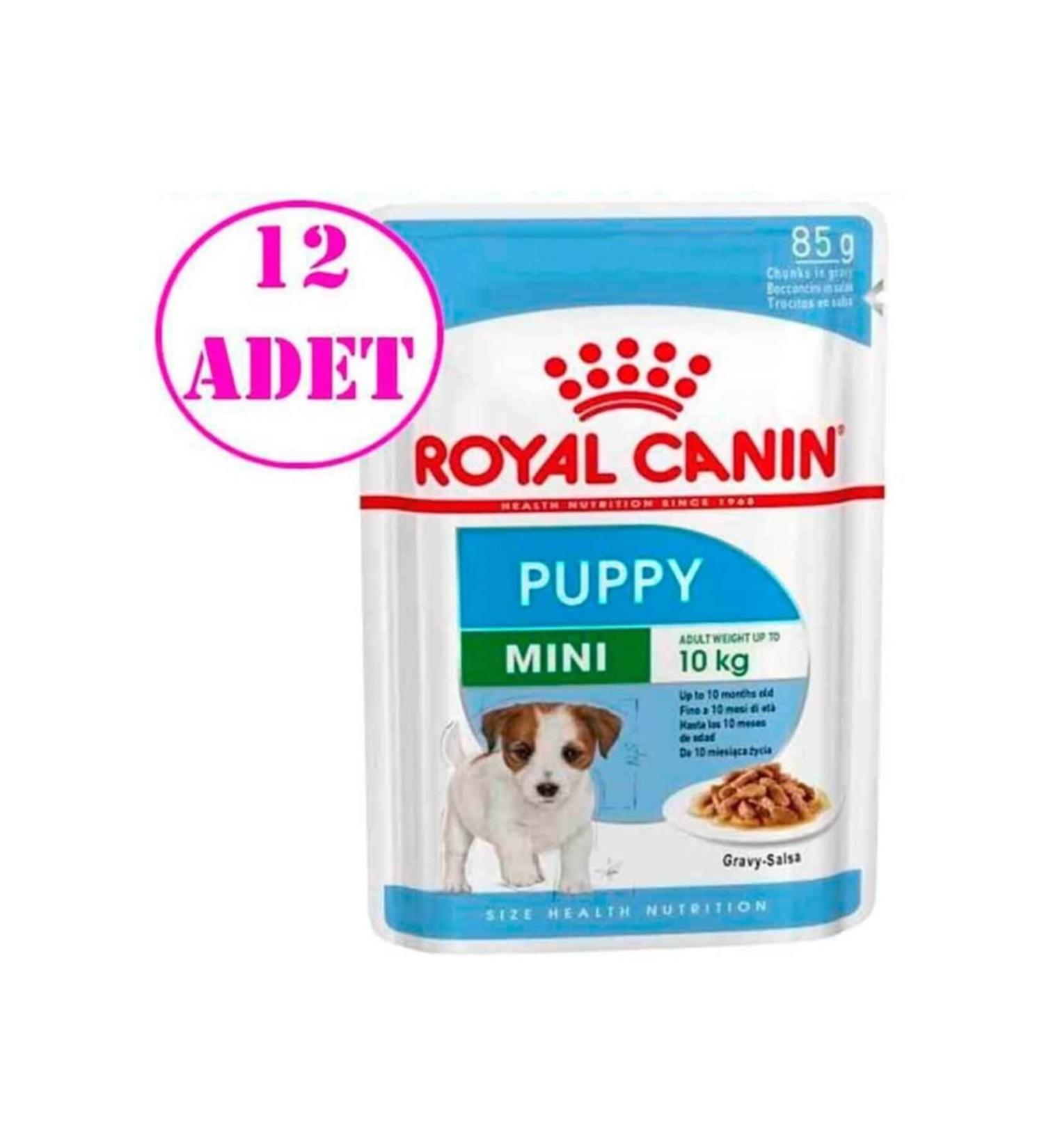 Royal Canin Mini Puppy Canned Dog Food 85 Gr 12 Pieces