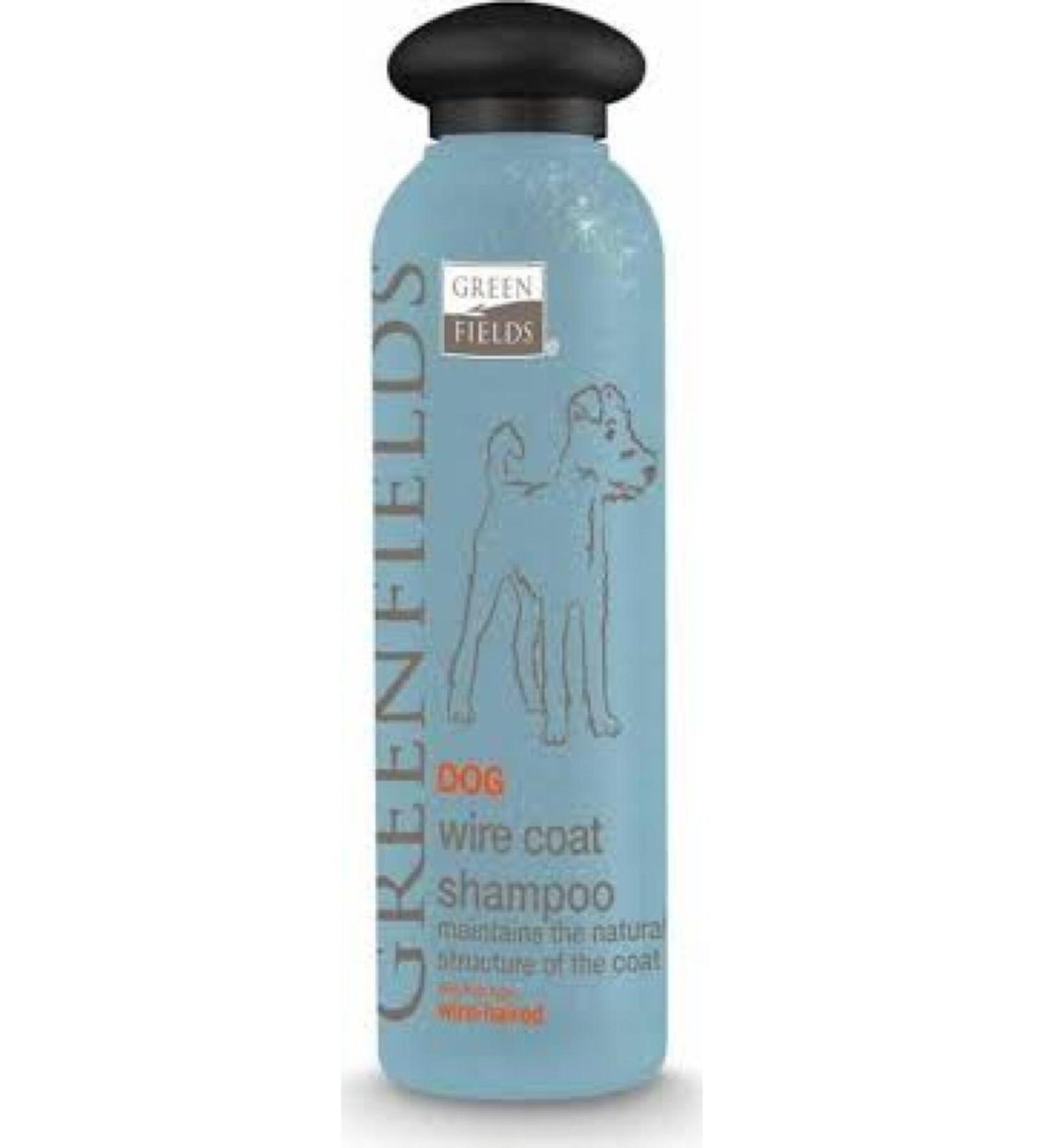 Green Fields Dog Wire Coat Fine Haired Dog Shampoo 200 Ml