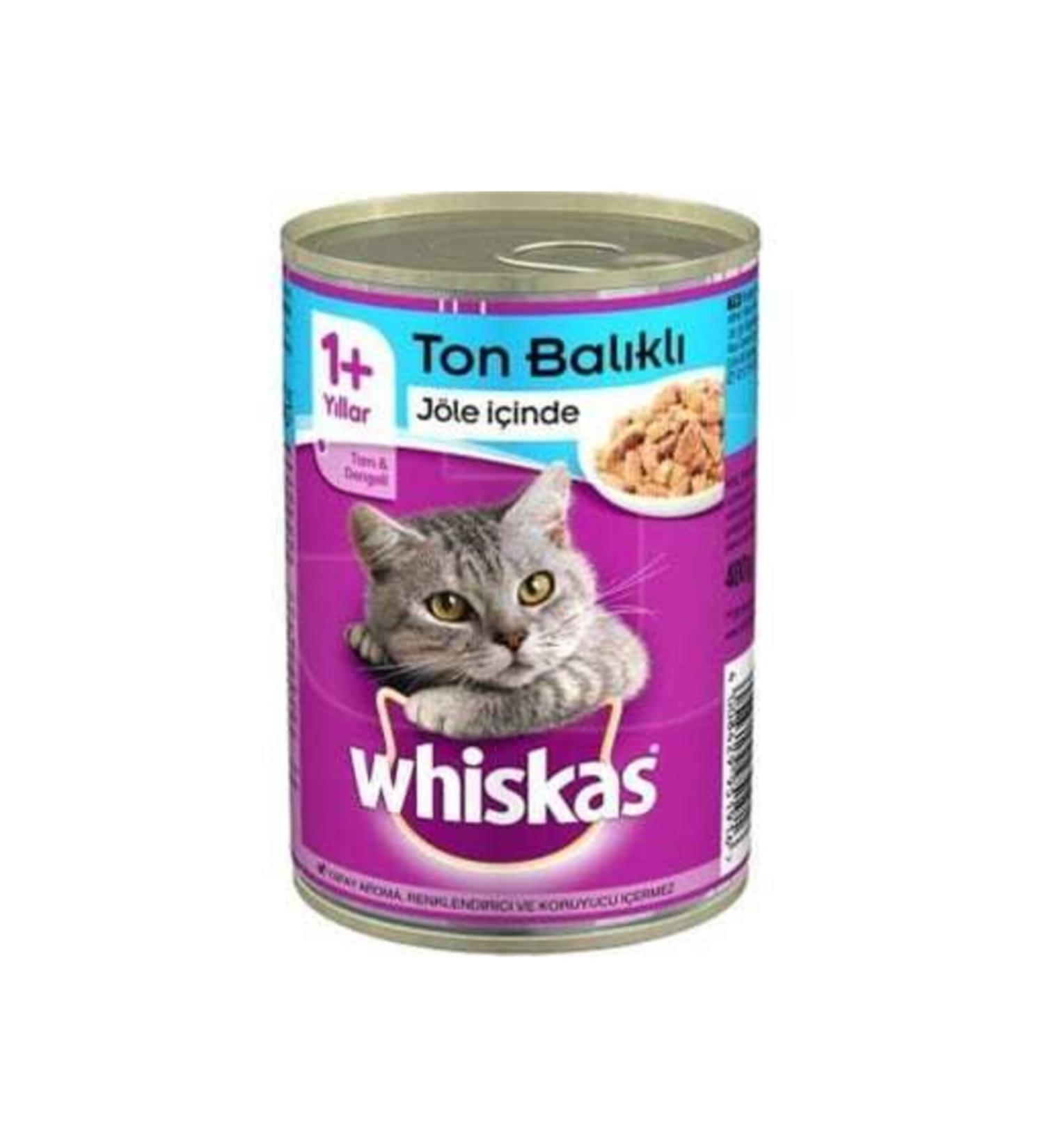 Whiskas Cat Food Tuna Canned 400gr X12