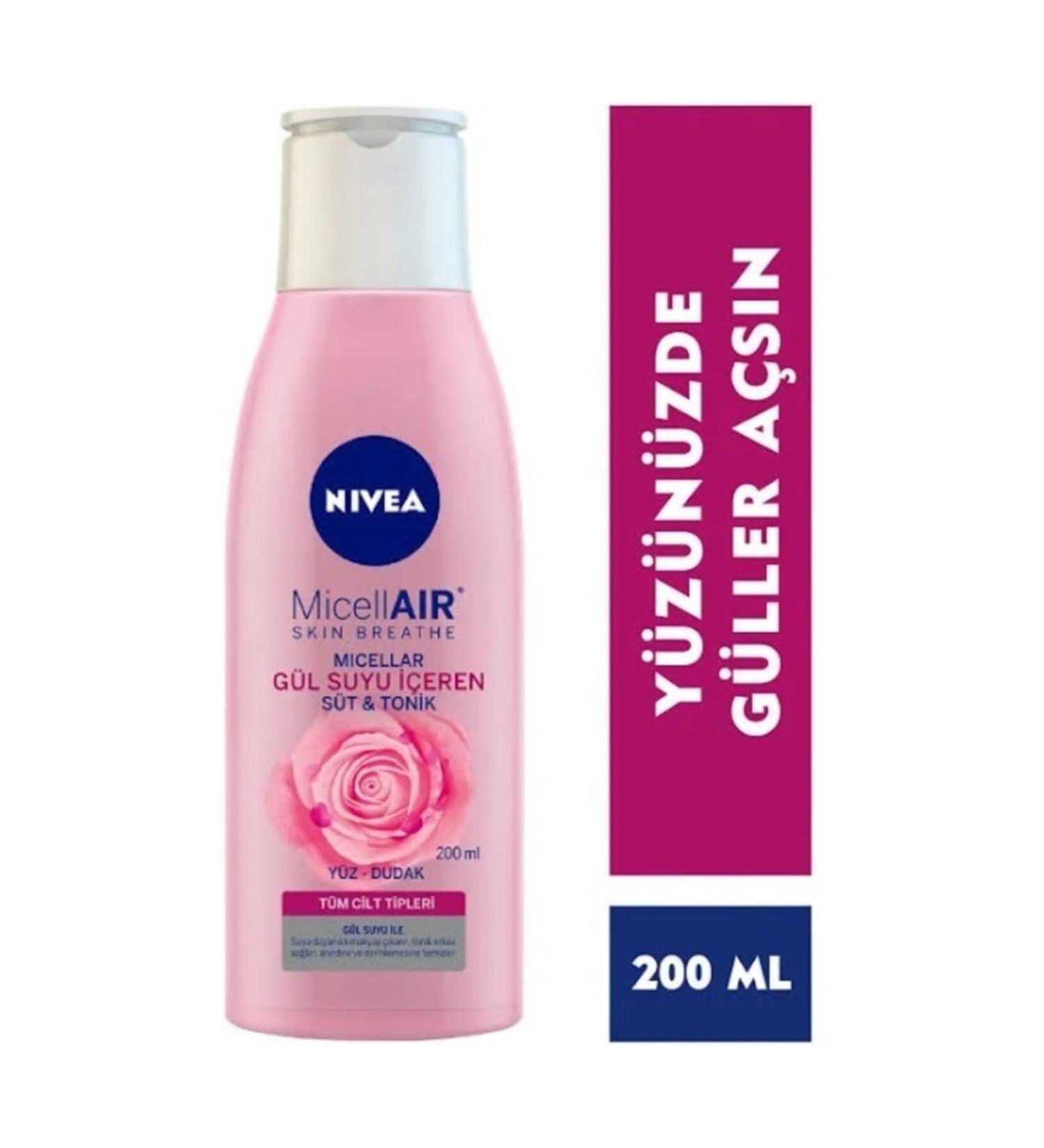 NIVEA Micellair Milk & Tonic with Rose Water 200 ml