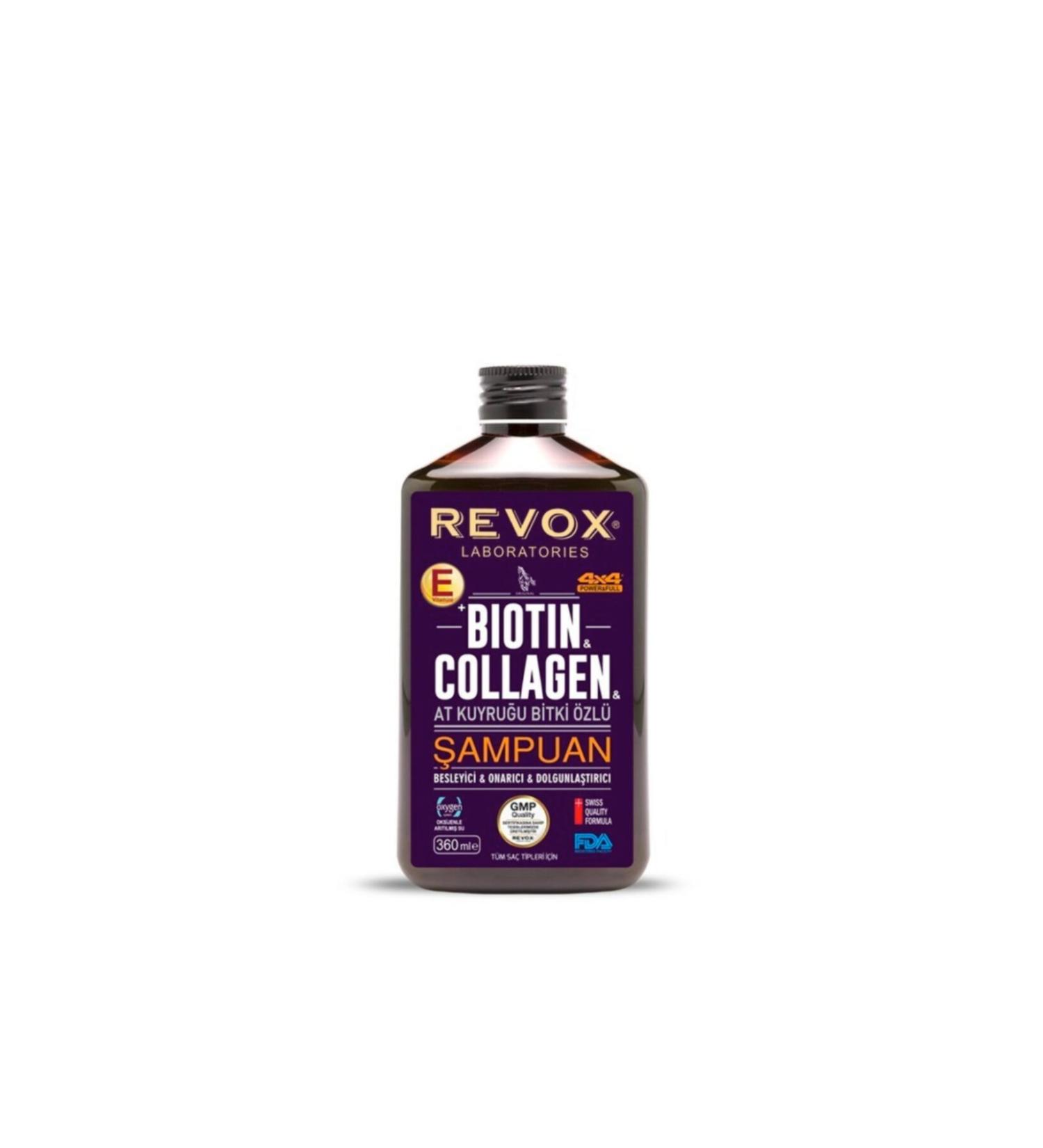 Revox Biotin Collagen Horsetail Plant Extract Repair Shampoo