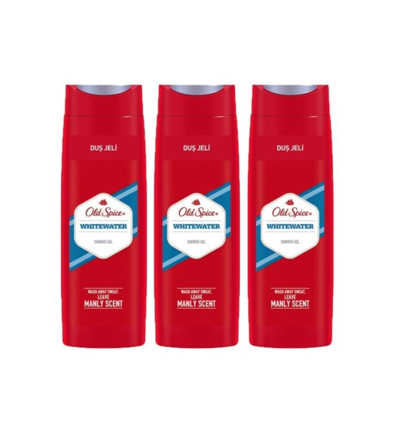 Old Spice White Water Shower Gel 400 ml x 3 pieces