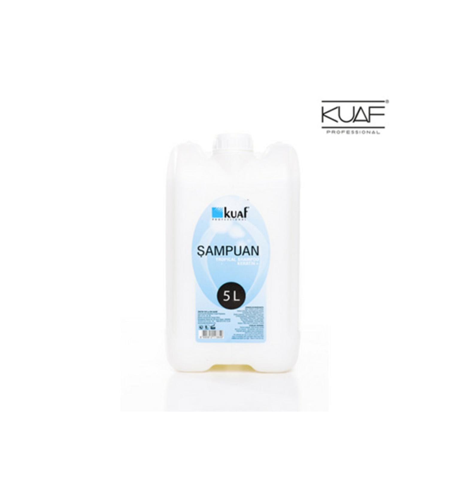 Kuaf Shampoo 5lt Tropical Keratin Blue 5kg