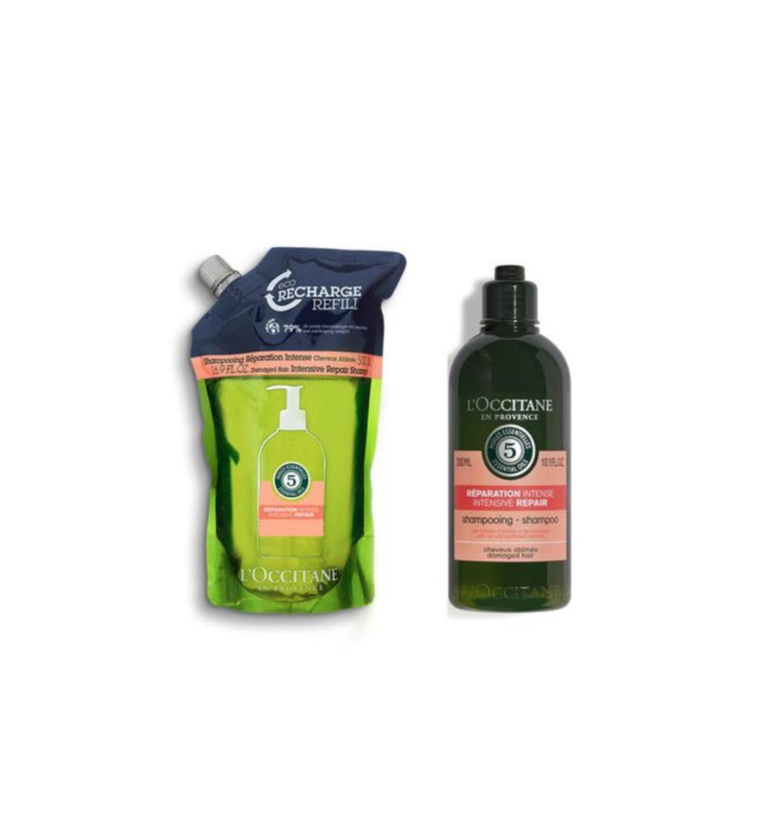 L'Occitane Aromachology Repair Shampoo Economic Refill Duo 500ml+300ml
