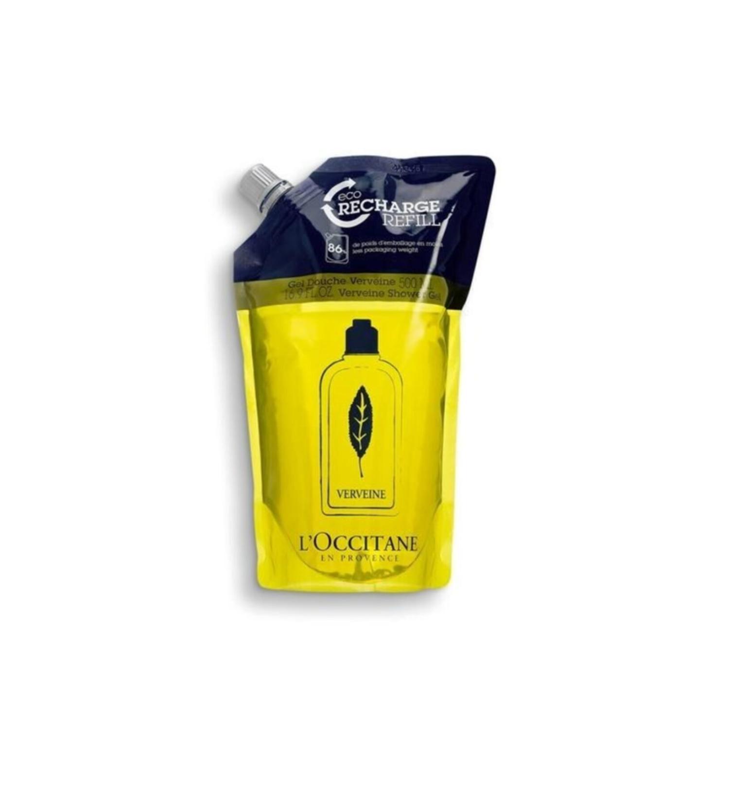 L'Occitane En Provence Verbena Shower Gel Ecological & Economic Refill 500 Ml
