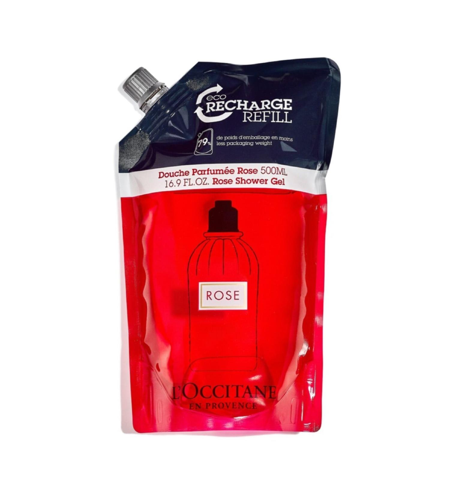 L'Occitane Rose Shower Gel Ecological & Economical Refill - Rose Shower Gel Refill 500 Ml