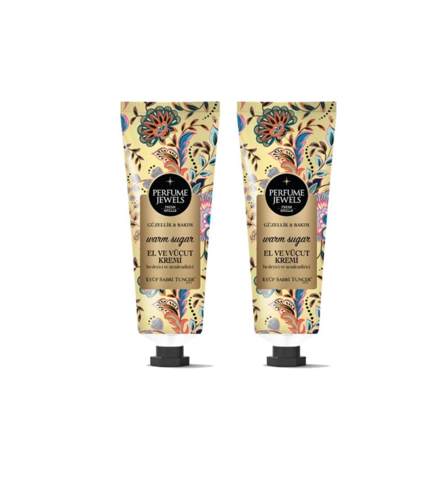 Ey p Sabri Tuncer Warm Sugar Hand and Body Cream 50 Ml Tube X 2 Pieces