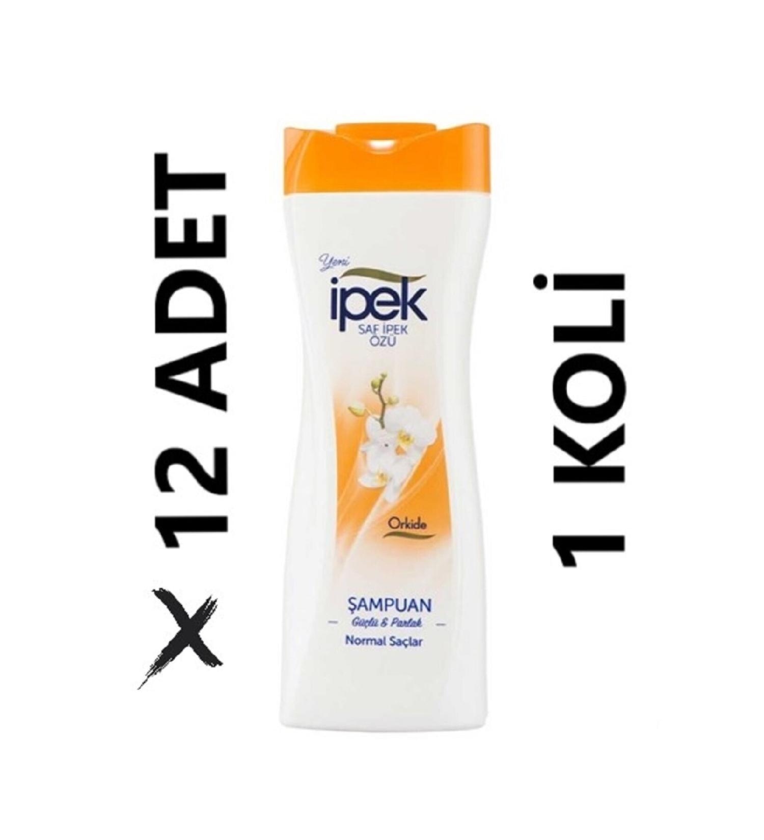 Silk Shampoo For Normal Hair Power&Shiny Orchid-600mlx12 Advantage Package