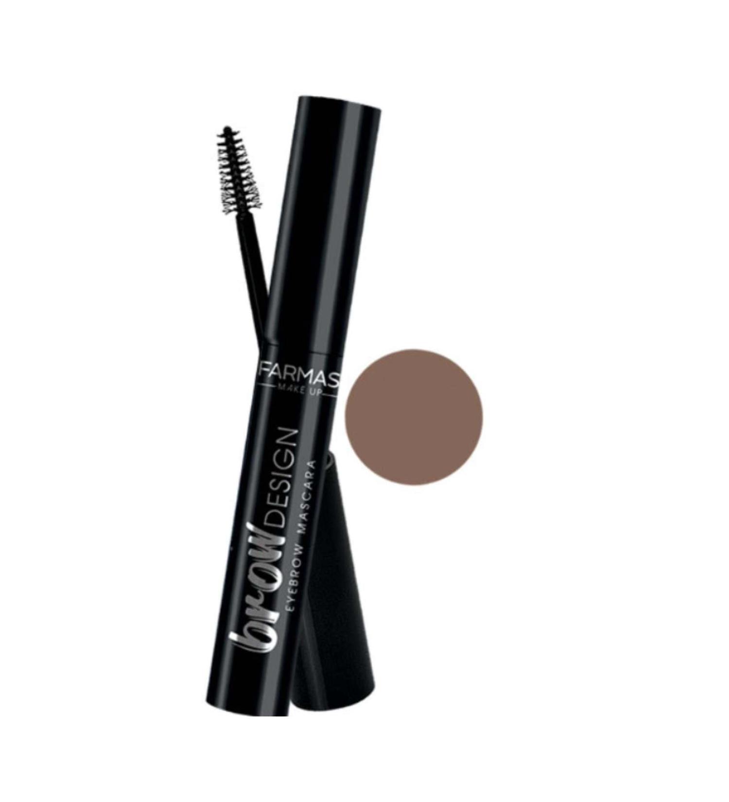 Farmasi Farmasi Eyebrow Mascara 5 Ml Light Brown
