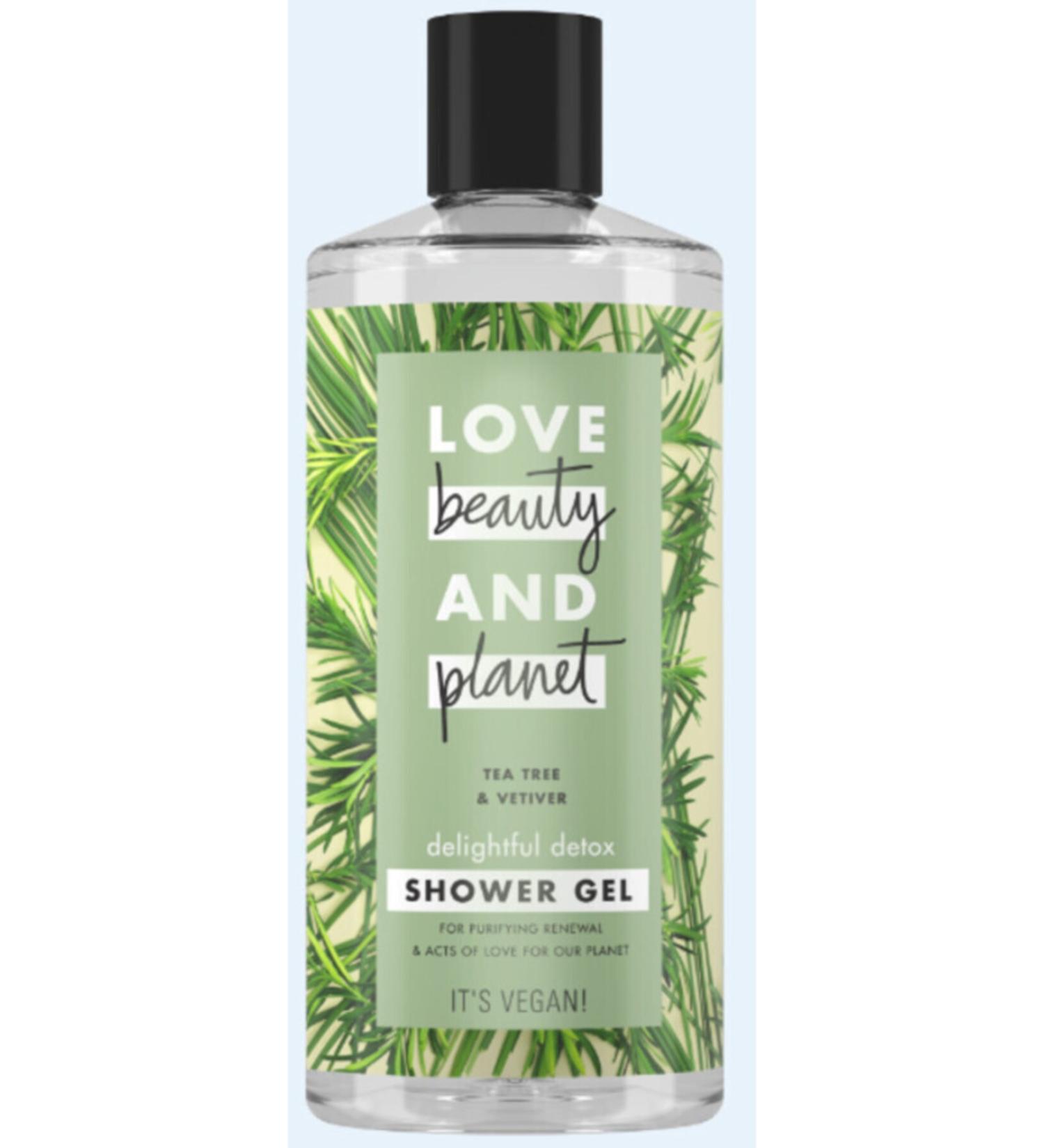 Love Beauty and Planet Shower Gel Tea Tree and Vetiver 400 Ml