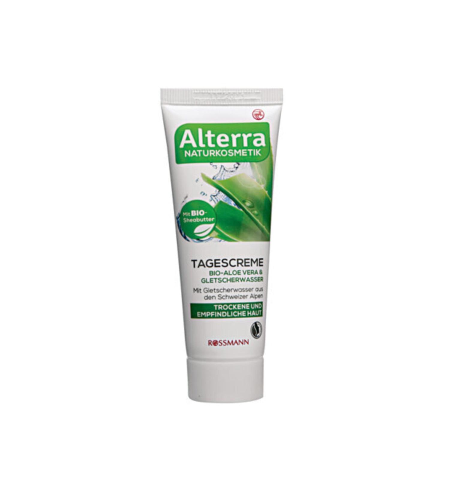 Alterra Day Cream Organic Aloe Vera & Glacier Water 50 Ml