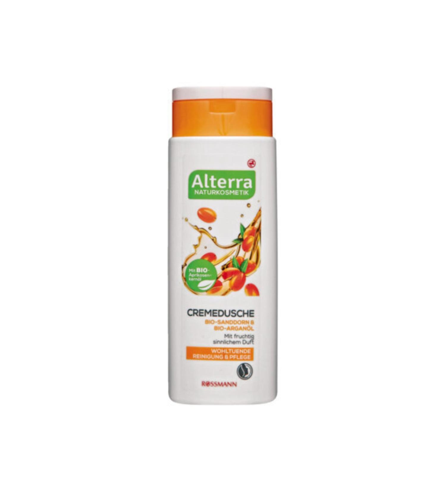 Alterra Shower Cream Natural Sea Buckthorn and Natural Argan Oil 250 Ml - Buy Online on GoSupps.com