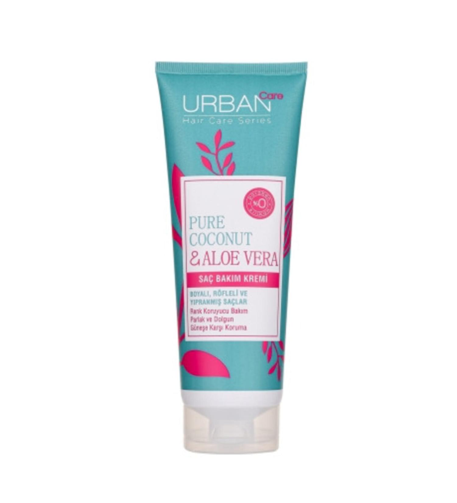 Urban Care Hair Care Cream with Pure Coconut Oil & Aloe Vera 250 Ml