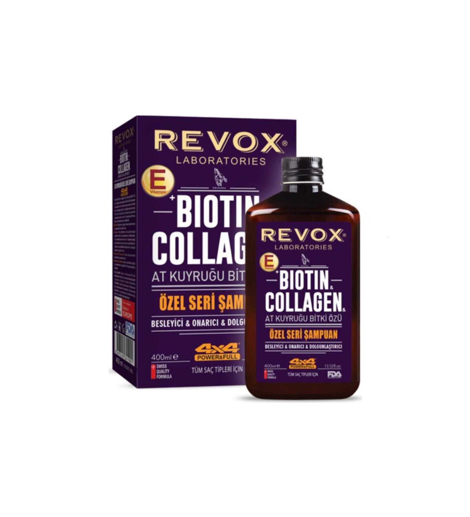 Revox Biotin & Collagen Horsetail Shampoo 400 Ml
