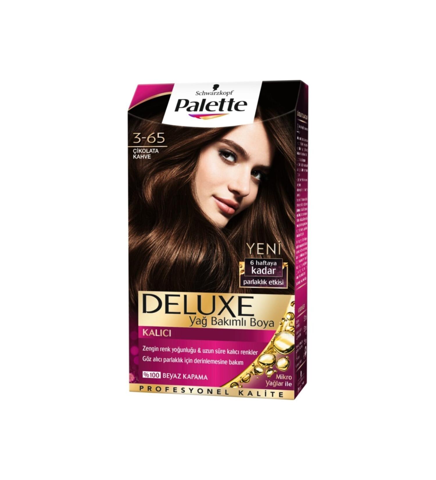 Schwarzkopf Palette Deluxe 3-65 Chocolate Brown