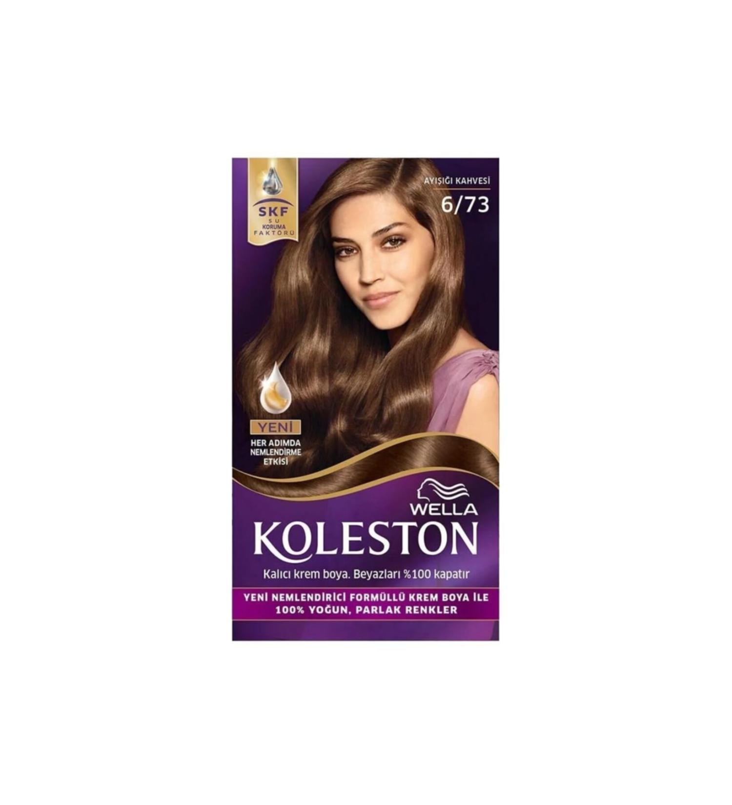 Wella Set 6/73 Moonlight Brown Hair Dye Wella