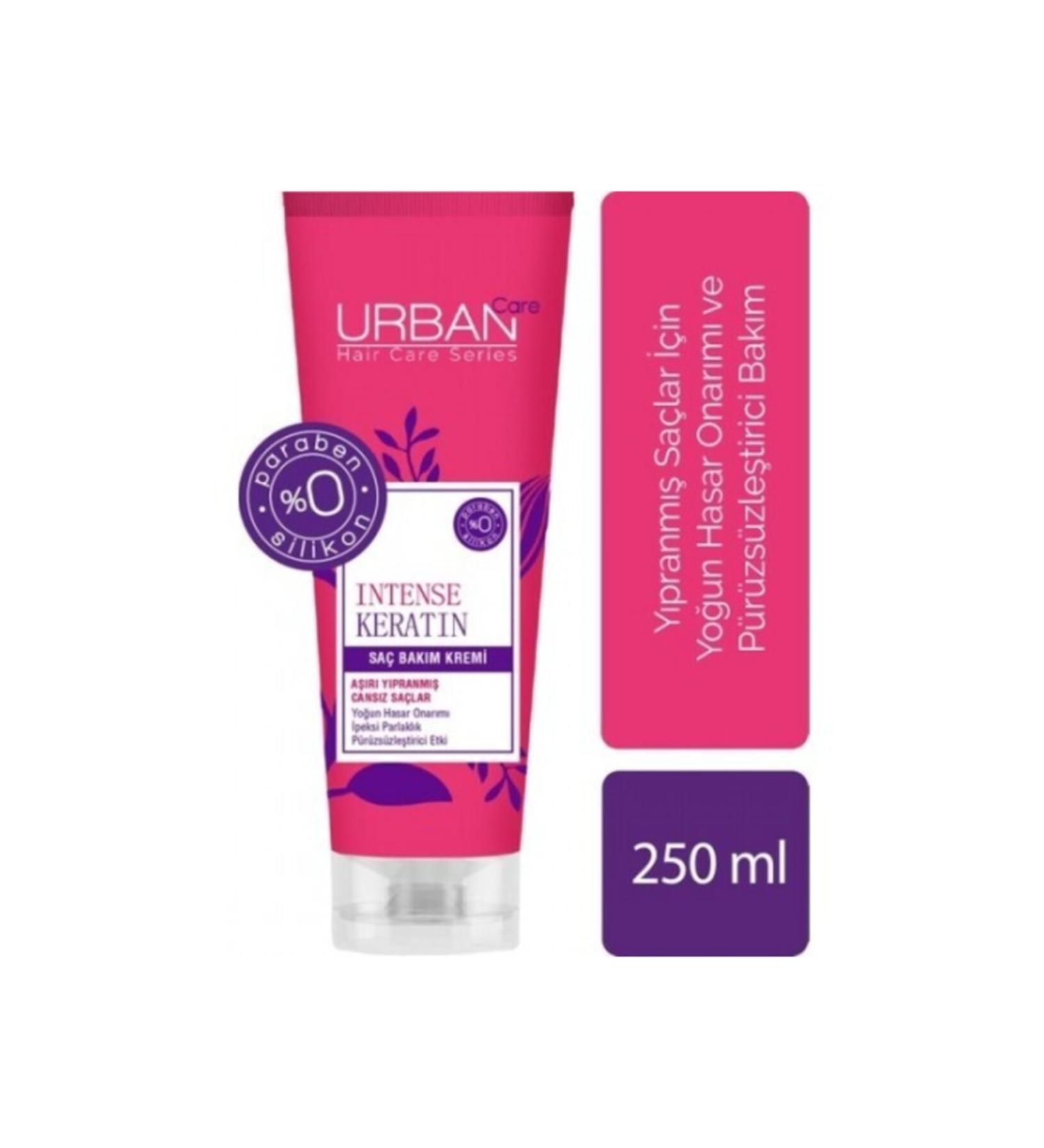 Urban Care Intense Keratin Hair Care Cream 250 Ml