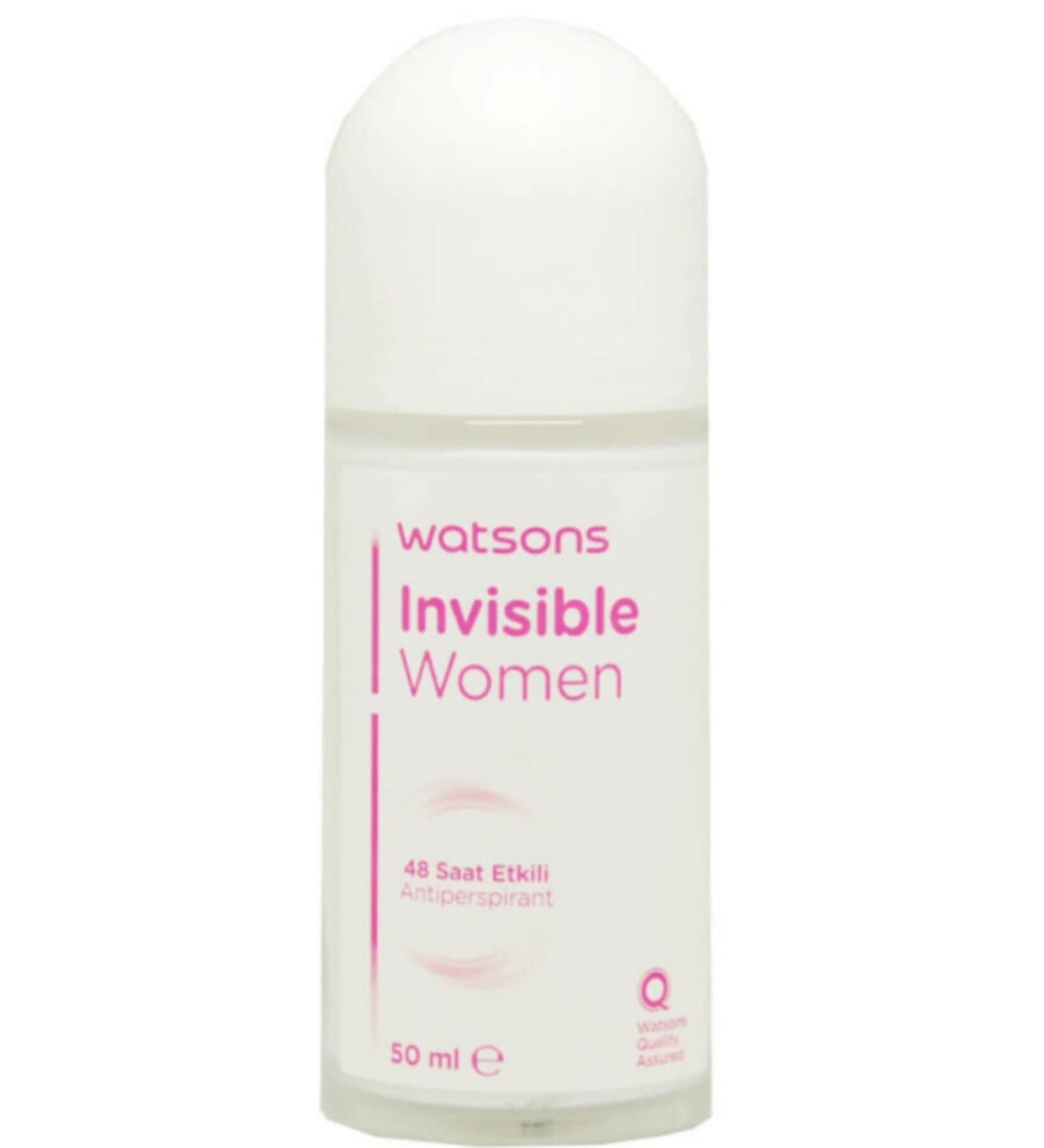 Watsons Invisible Women Roll-on 50 ml