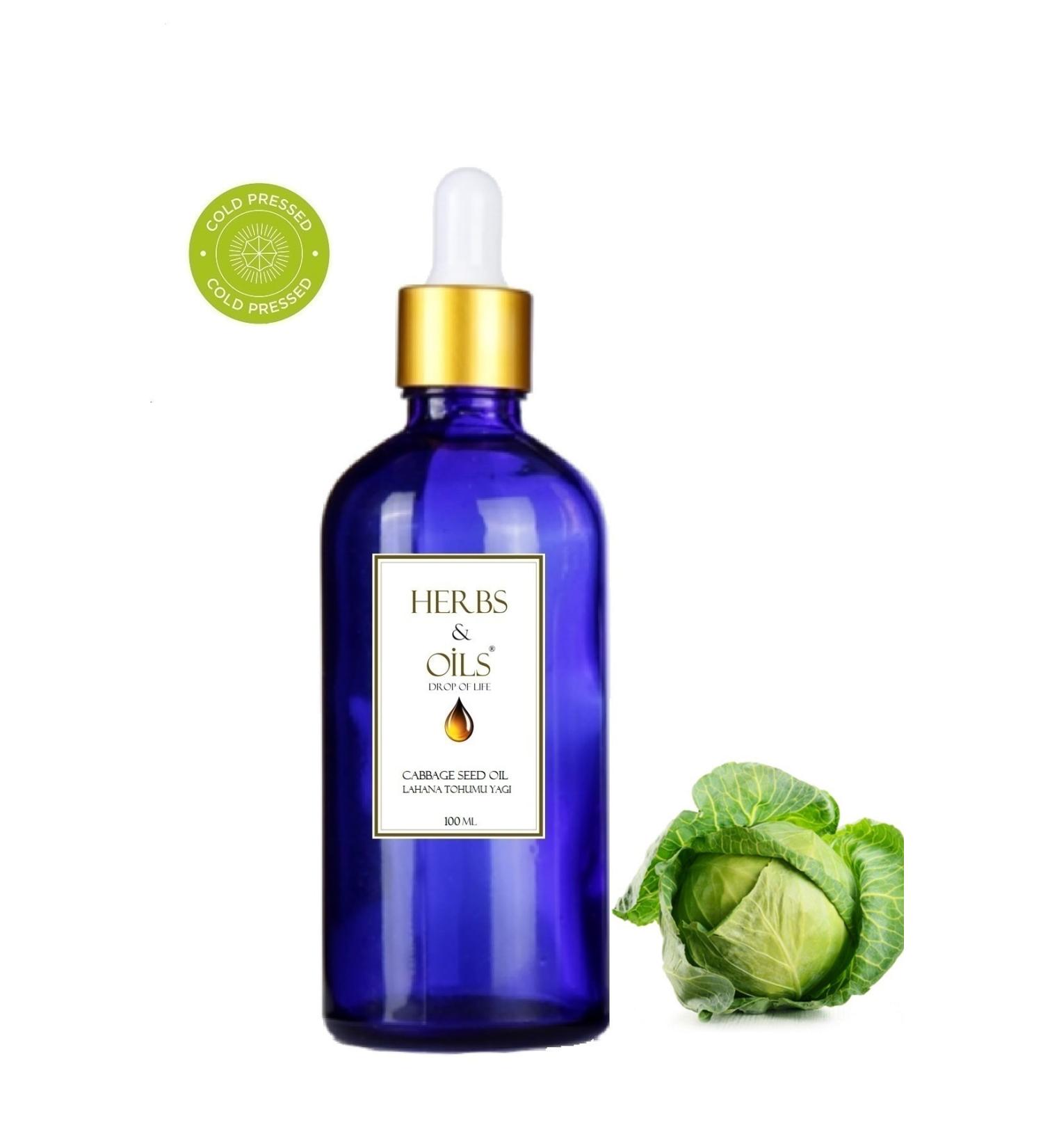Herbs & Oils Cabbage Seed Oil ( Cold Press ) Cabbage Seed Oil 100 ml ( Cold Press )