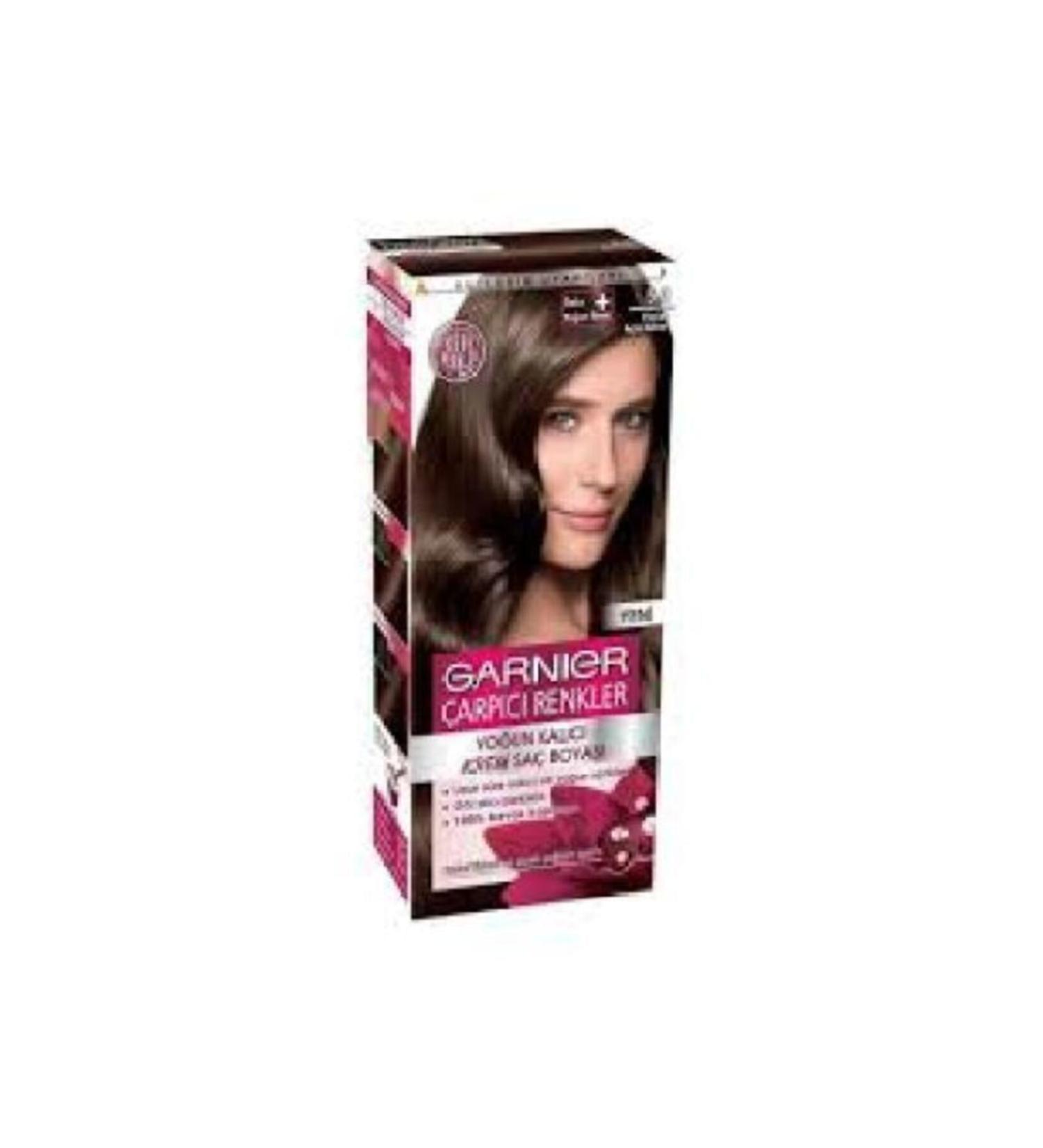 Garnier Striking Colors Hair Dye 5/0 Bright Light Brown *(2 Pieces)