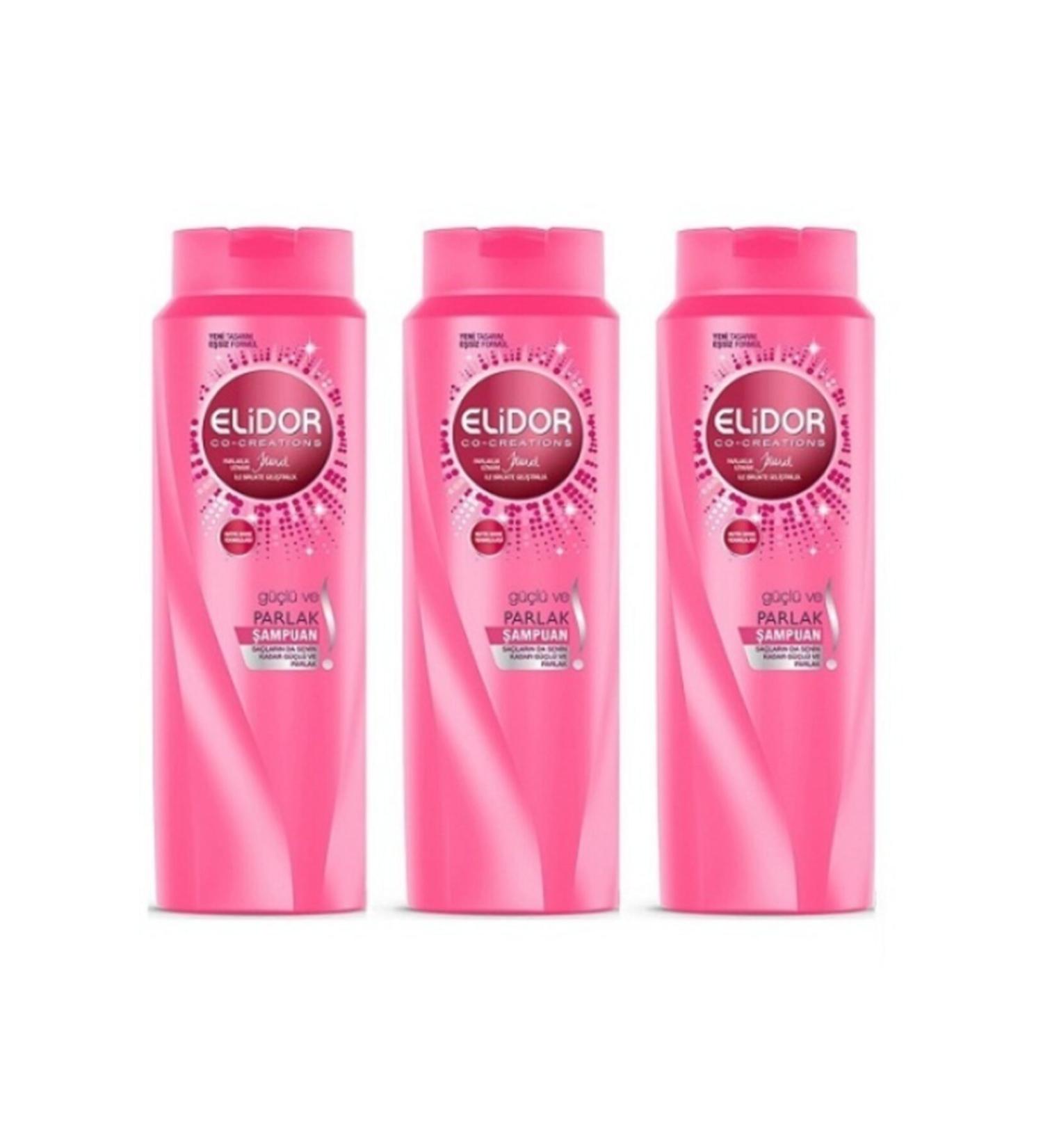 Elidor Elidor Lively and Bright Shampoo 185 Ml X 3 Pieces