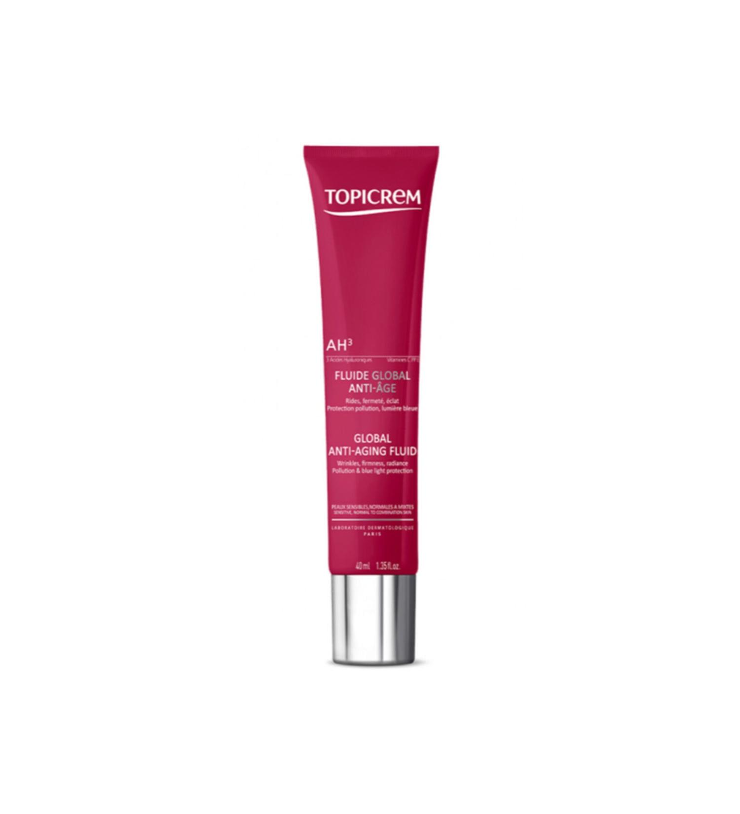 Topicrem Ah3 Global Anti-aging Fluid 40ml Anti-Aging Care Cream